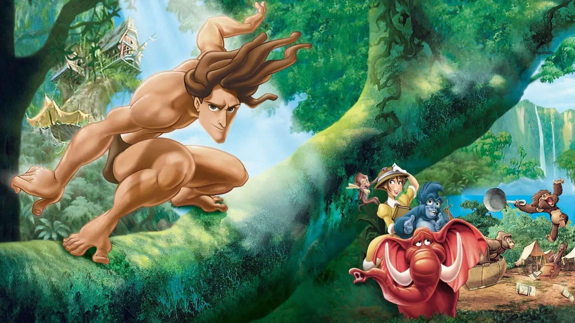 دانلود انیمیشن تارزان 1 (Tarzan 1999)