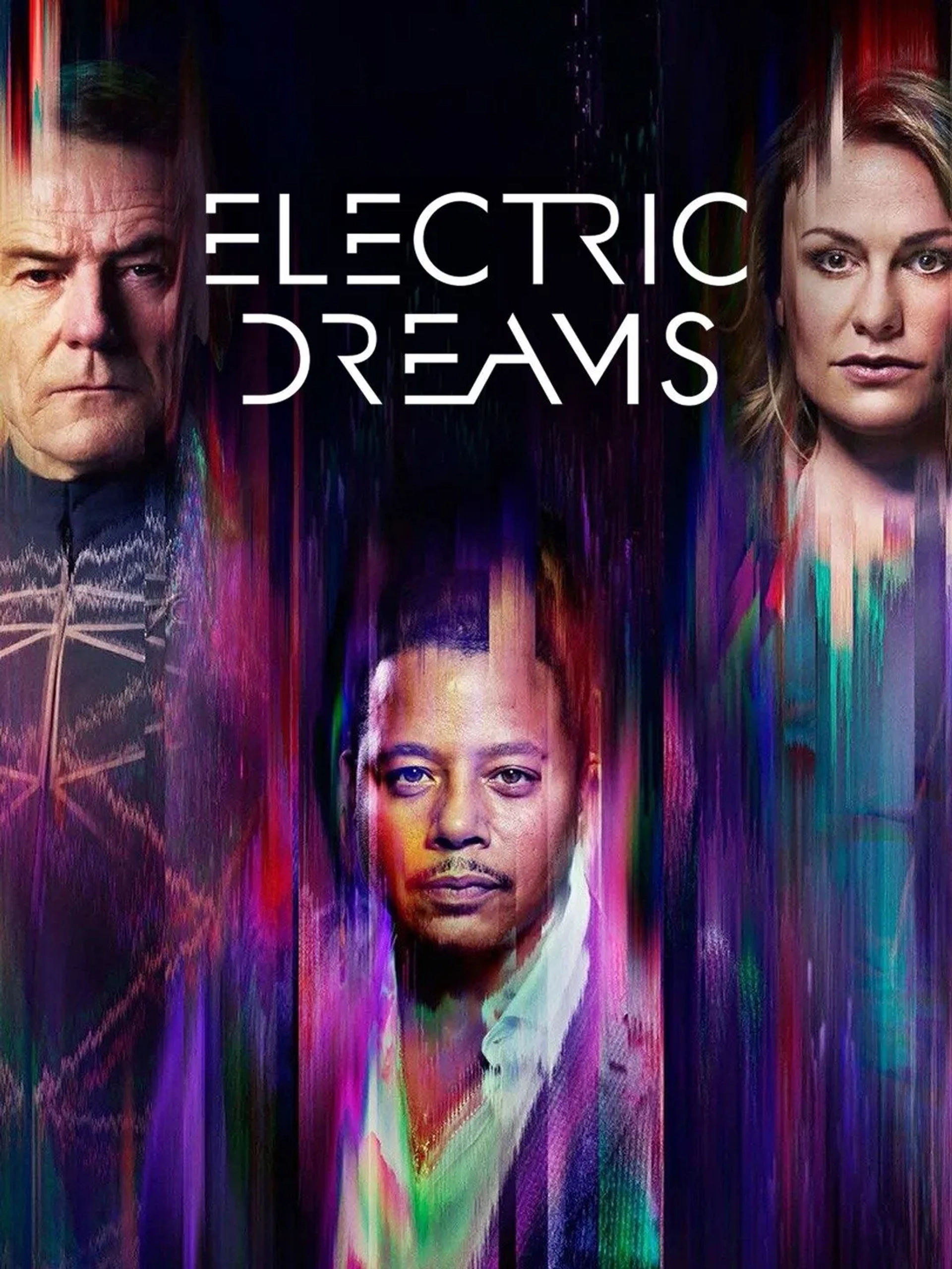 Anna Paquin, Terrence Howard, and Bryan Cranston in Electric Dreams (2017)