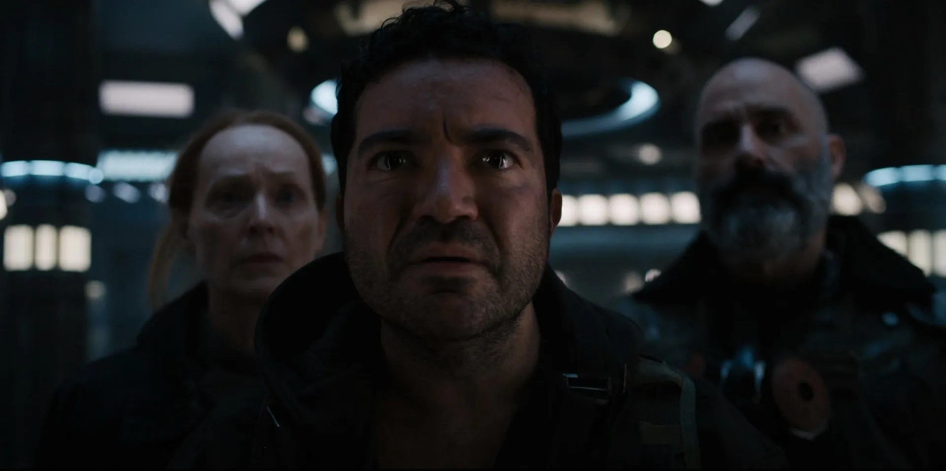 Marnie McPhail, Paulino Nunes, and Cyrus Faird in Beacon 23: Wreckers (2023)