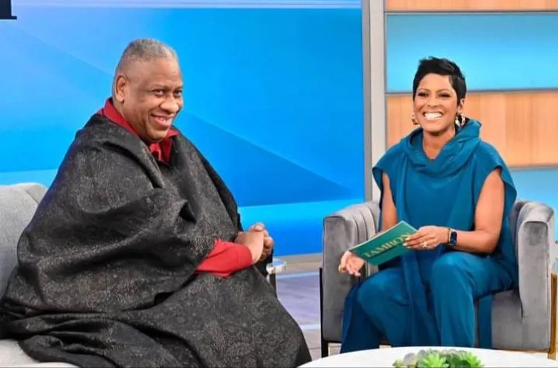 André Leon Talley and Tamron Hall in Tamron Hall (2019)