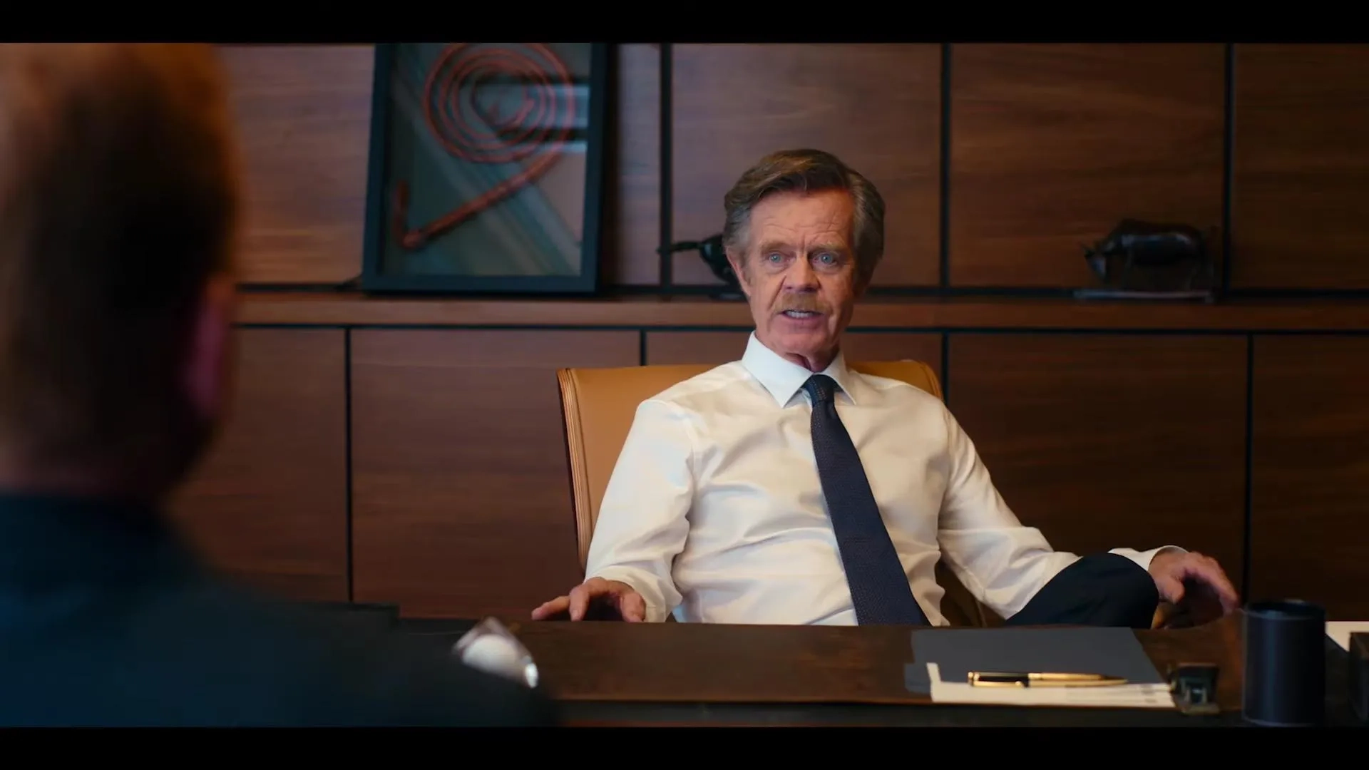 William H. Macy and Andrew Santino in Ricky Stanicky (2024)