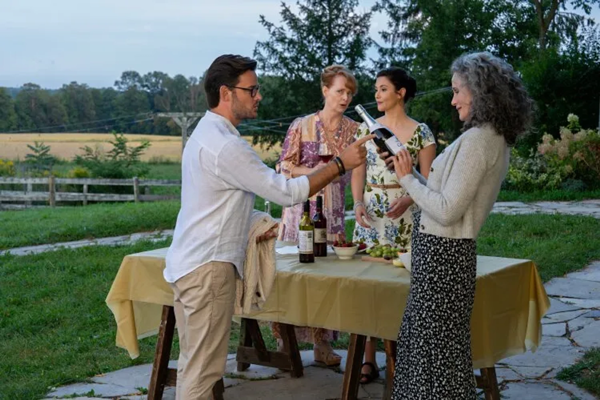 Andie MacDowell, Chyler Leigh, Marnie McPhail, and Evan Williams in The Way Home (2023)