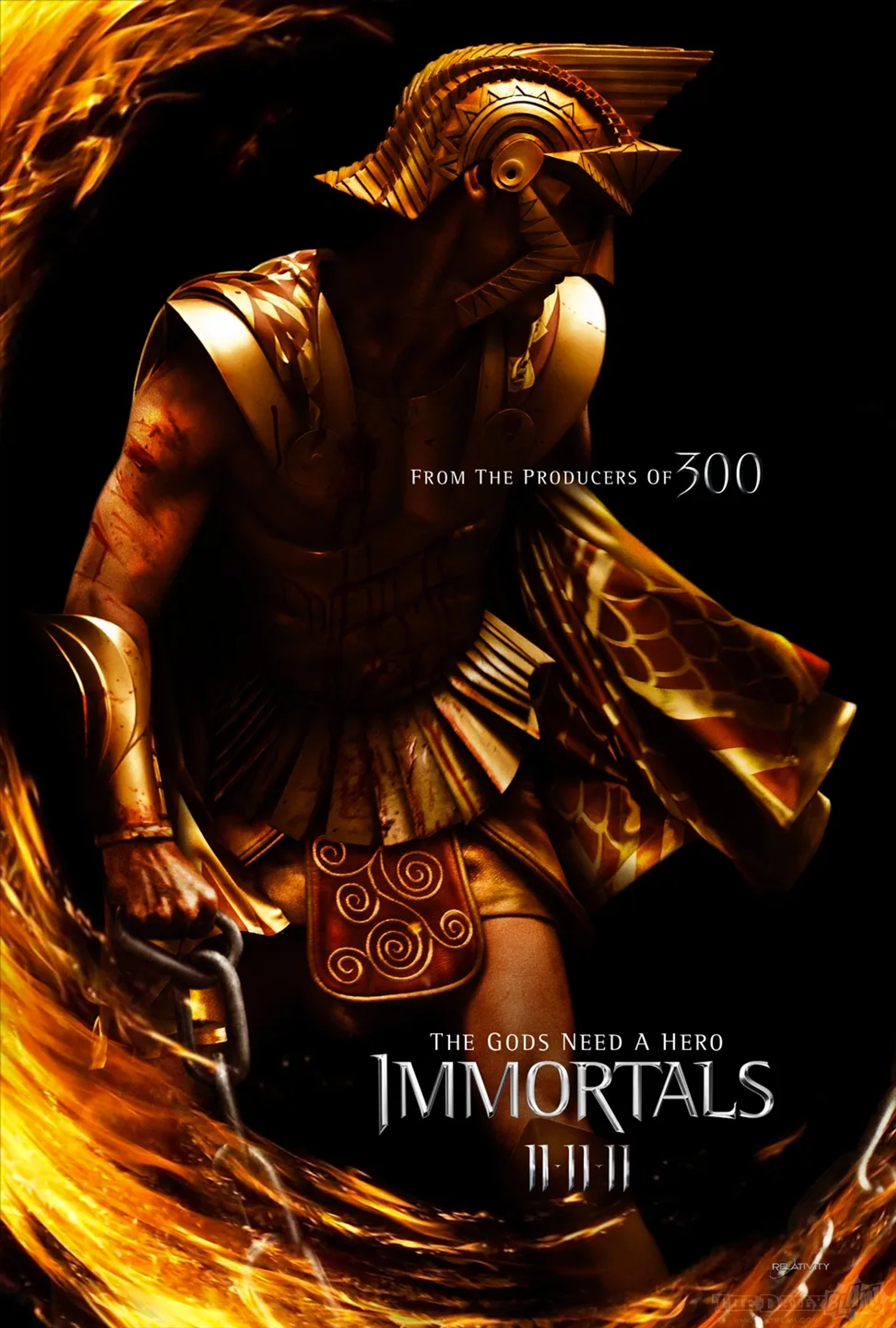 Luke Evans as Zeus