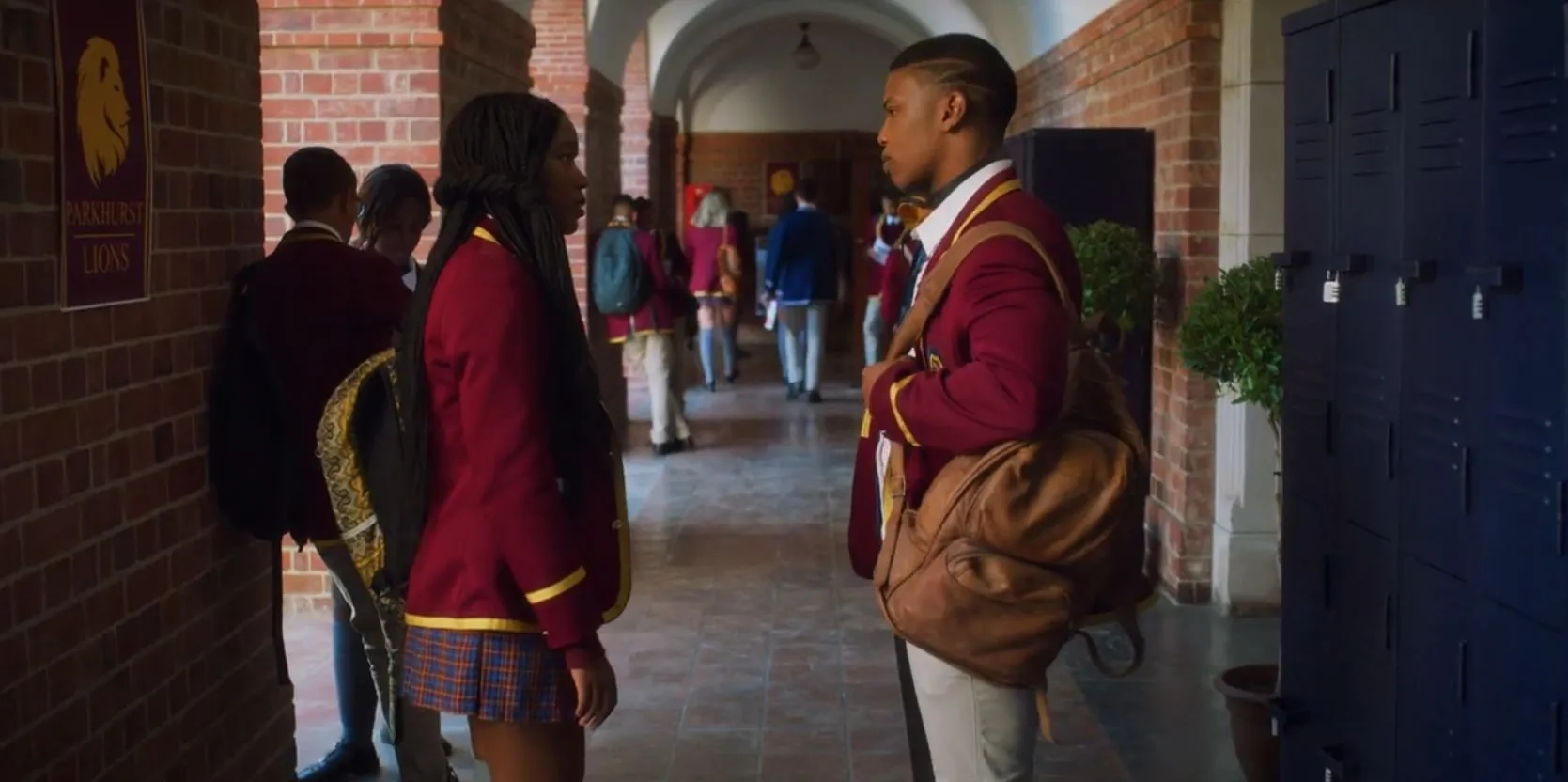 Ama Qamata and Thabang Molaba in Blood & Water: Propaganda (2020)