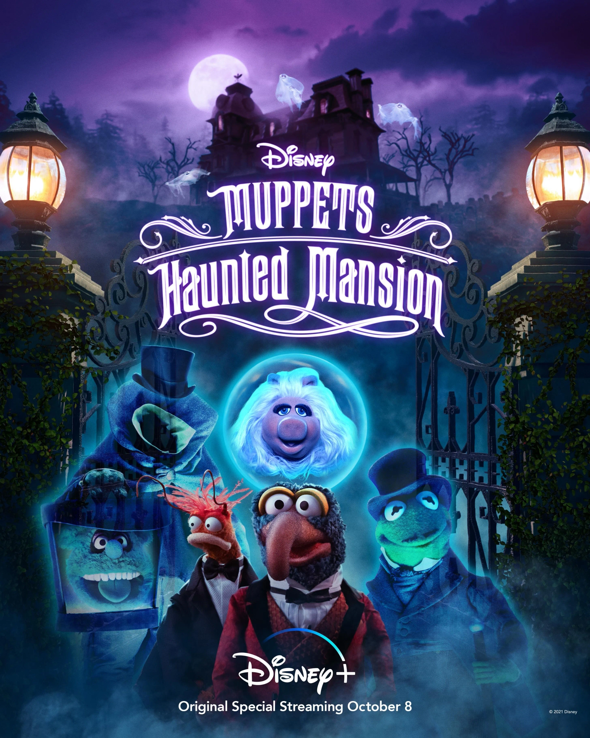 Bill Barretta, Dave Goelz, Matt Vogel, and Eric Jacobson in Muppets Haunted Mansion (2021)