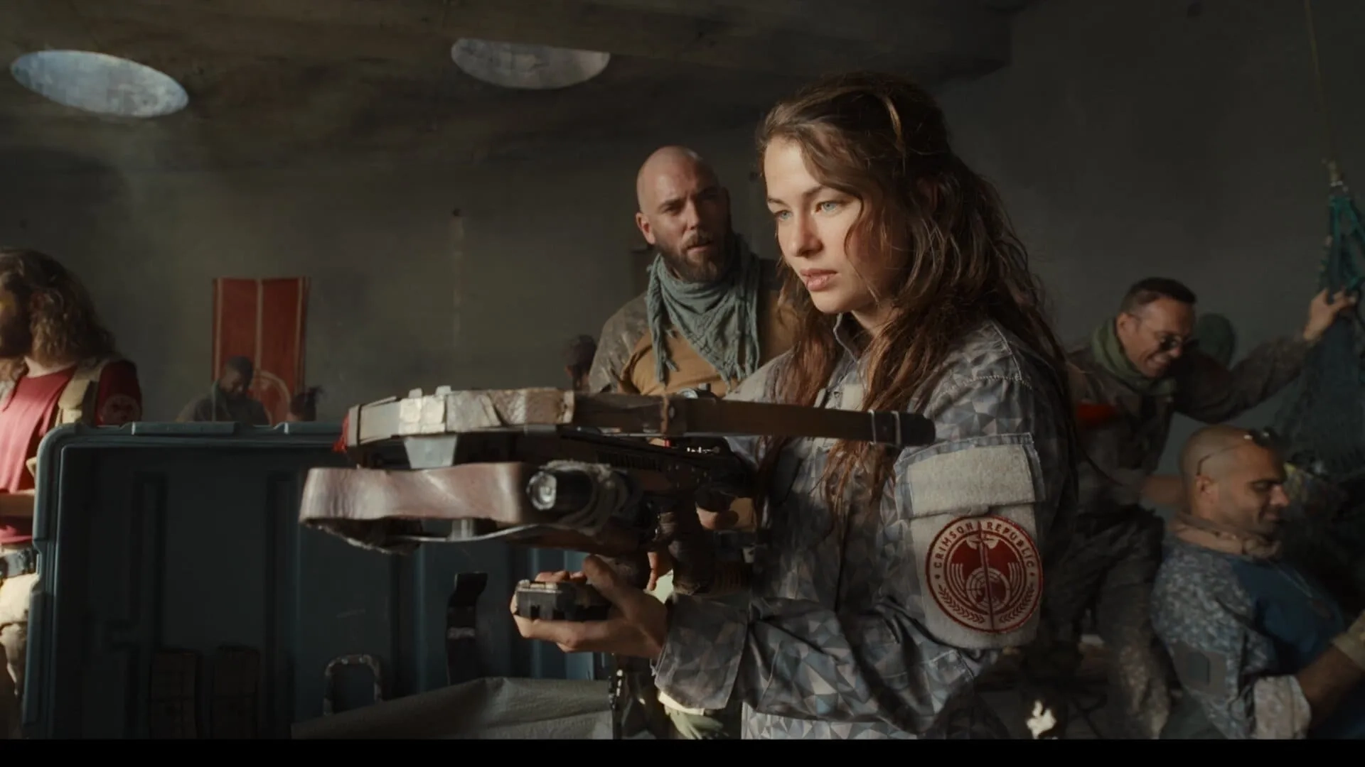 Henriette Confurius and Matteo van der Grijn in Tribes of Europa: Chapter 4 (2021)