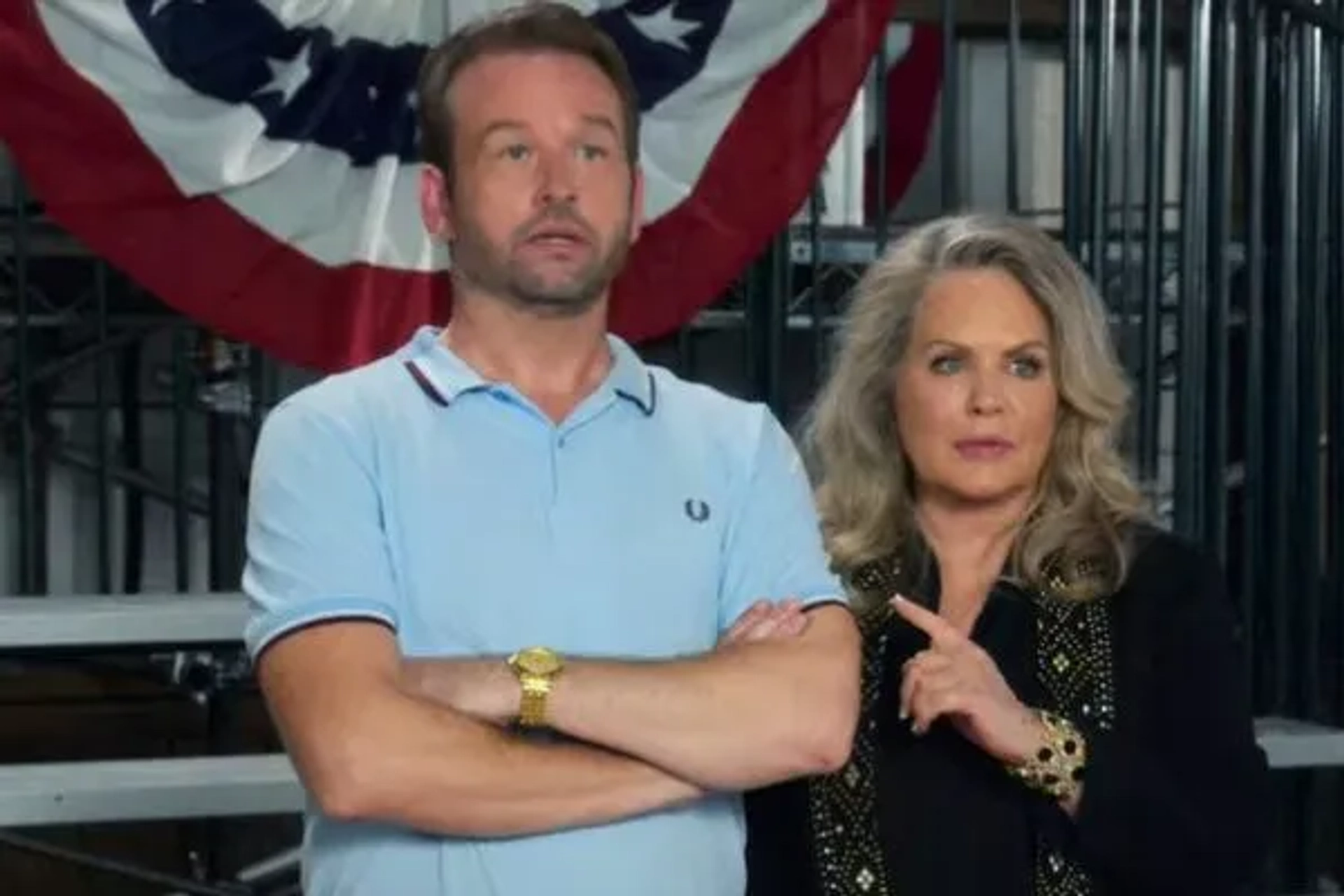 Beverly D'Angelo and Dallas Roberts in Insatiable (2018)