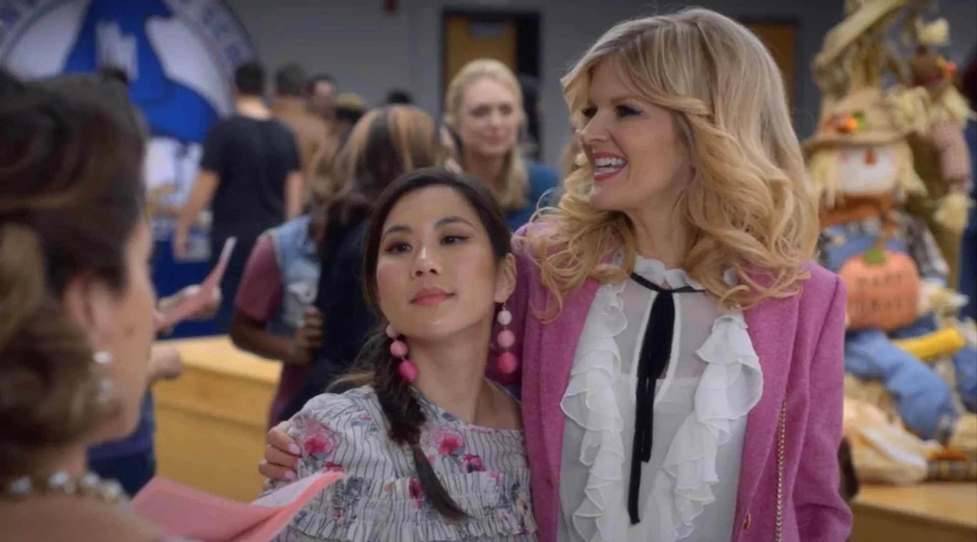 Alyssa Milano, Arden Myrin, and Irene Choi in Insatiable (2018)