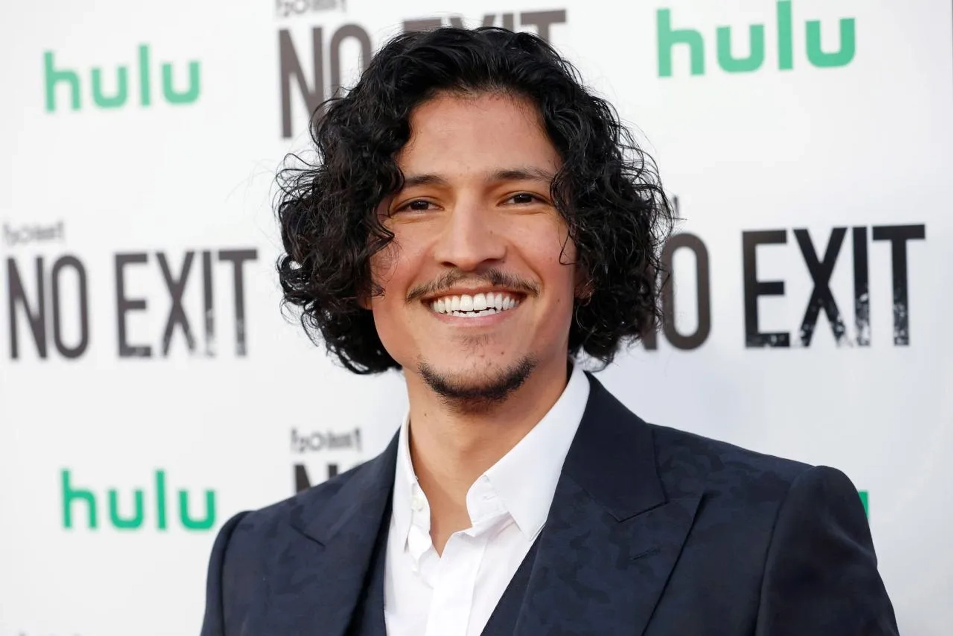 Danny Ramirez at an event for No Exit (2022)