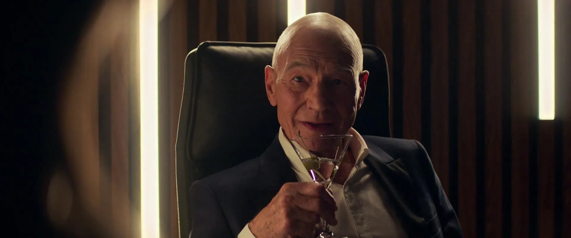 Patrick Stewart in Charlie's Angels (2019)