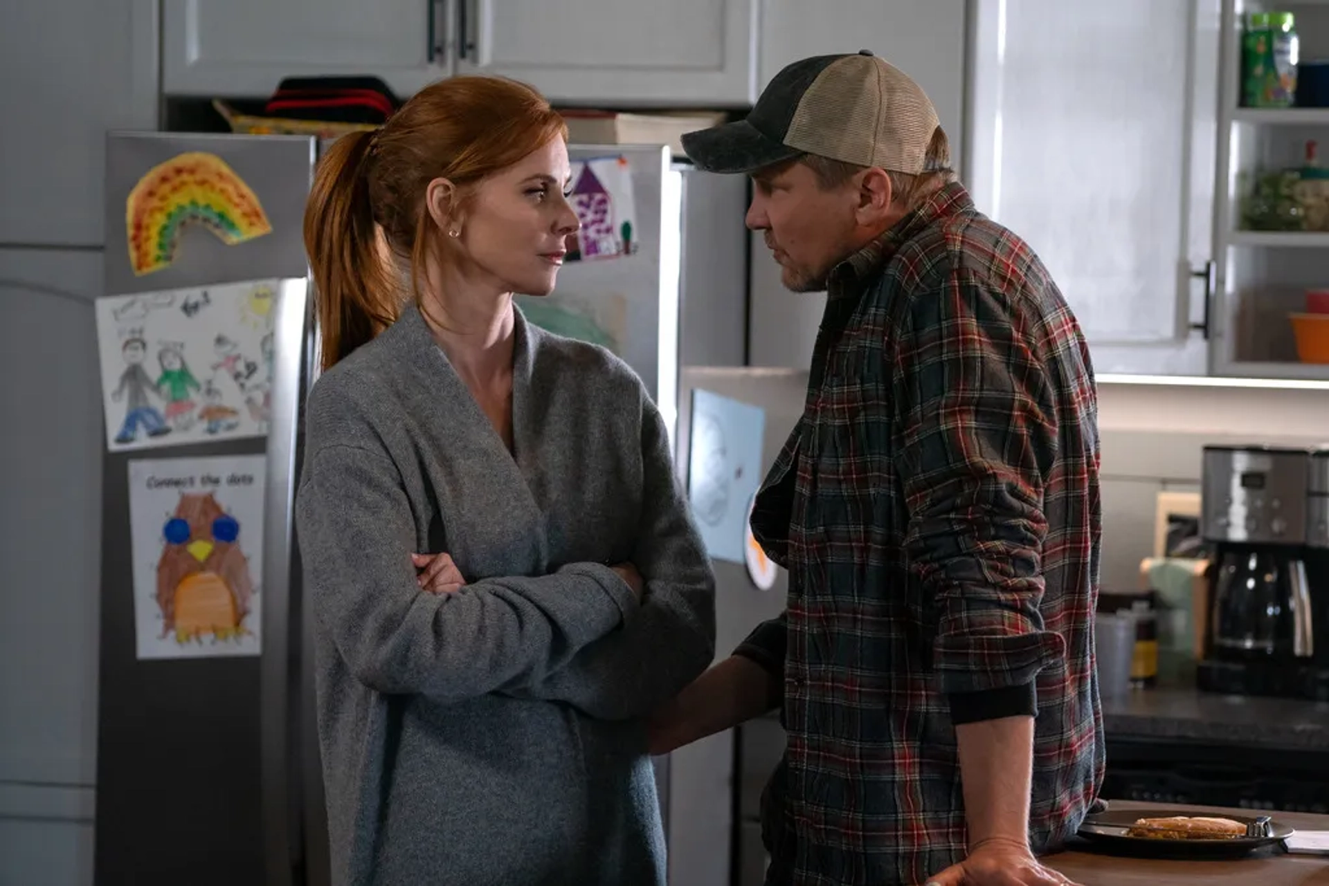 Marc Blucas and Sarah Rafferty in My Life with the Walter Boys: Thanksgiving (2023)