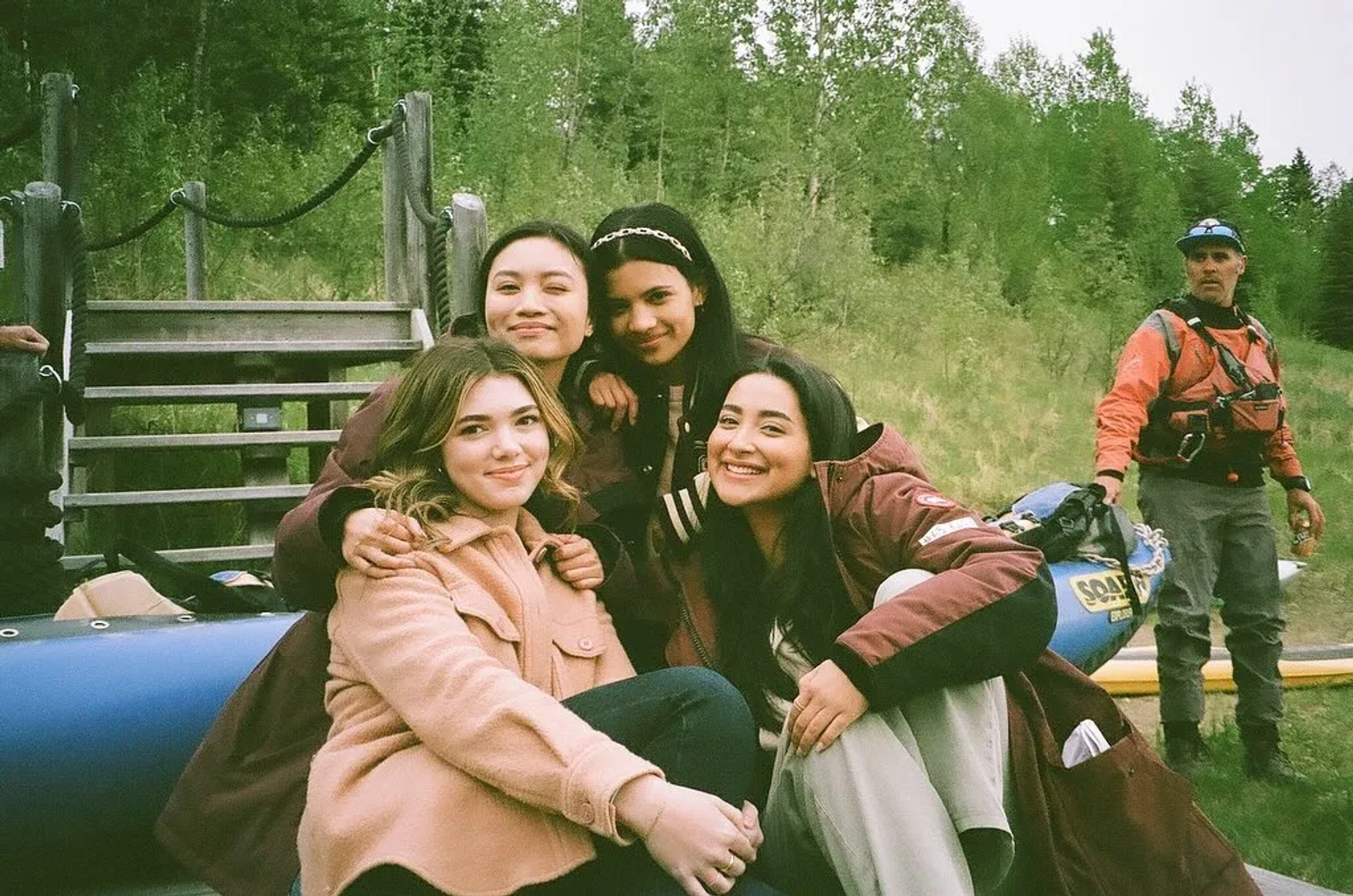 Gabrielle Jacinto, Alisha Newton, Kayla Heller, and Nikki Rodriguez in My Life with the Walter Boys (2023)