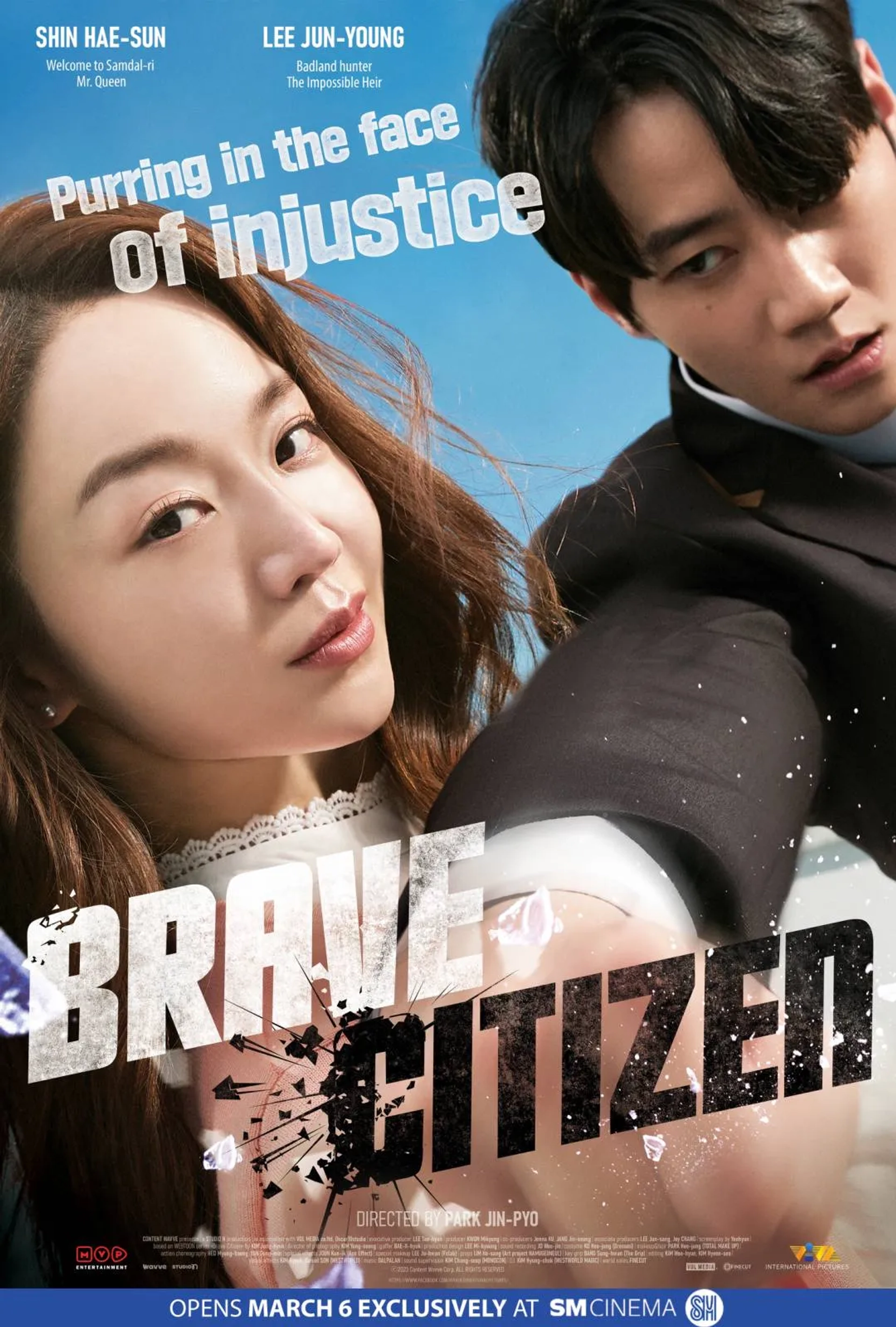 Shin Hye-sun and Lee Joon-young in Brave Citizen (2023)