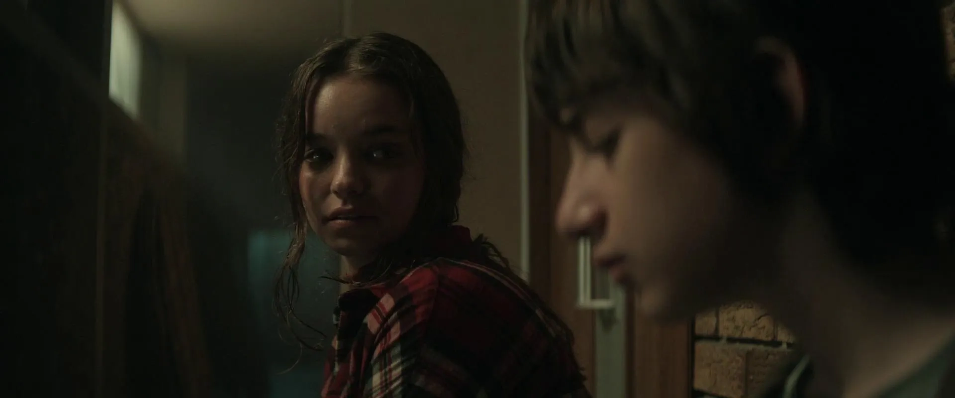 Azhy Robertson and Olivia-Mai Barrett in Invasion: A Voice from the Other Side (2023)