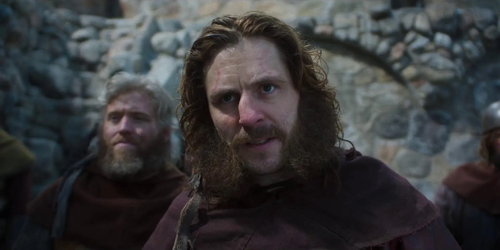 Sverrir Gudnason and Logi Tulinius in Ronja the Robber's Daughter (2024)