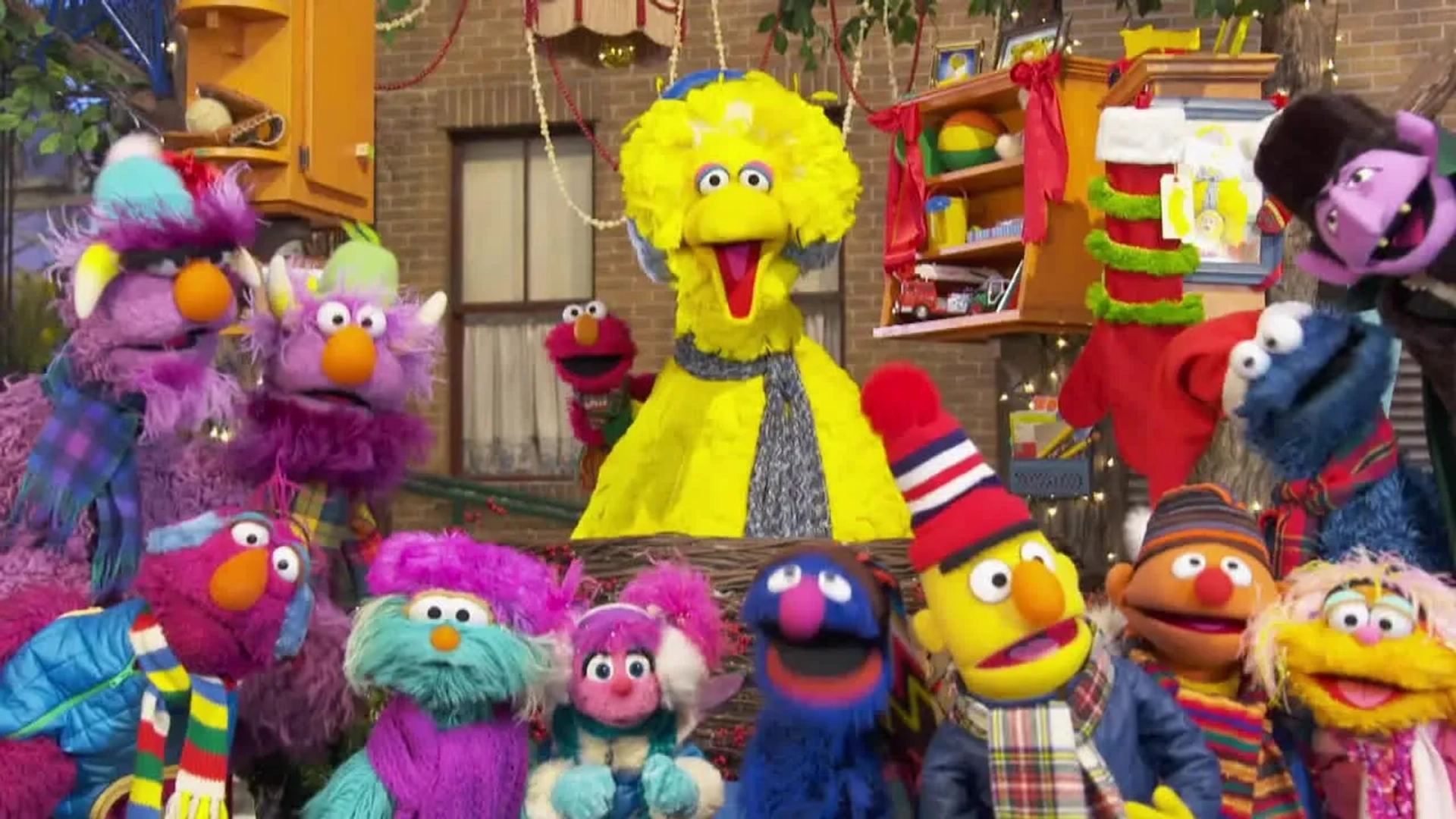 فیلم کریسمس روزی روزگاری در خیابان سیزم (Once Upon a Sesame Street Christmas 2016)