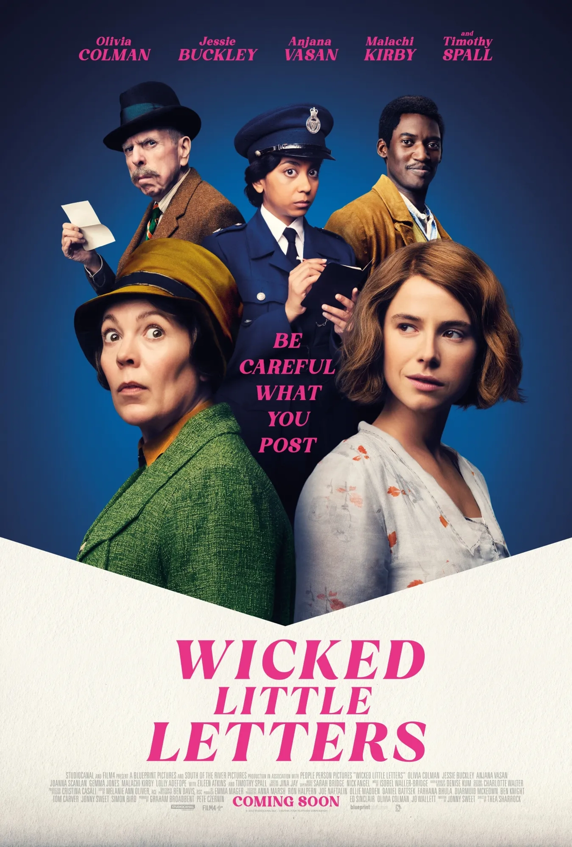 فیلم نامه های شیطنت آمیز (Wicked Little Letters 2023)