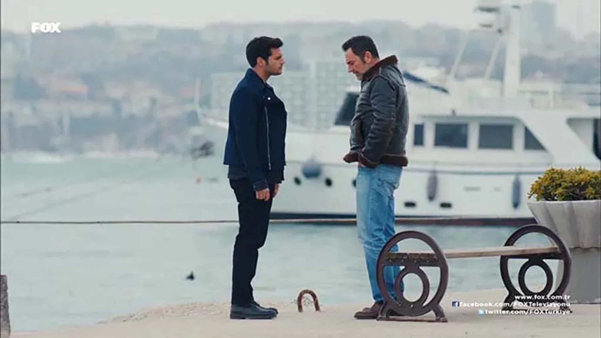 Atilla Saral and Serkan Çayoglu in Cherry Season (2014)