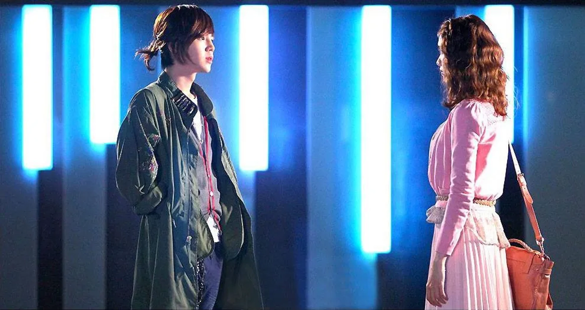 Jang Keun-suk and Im Yoon-ah in Love Rain (2012)