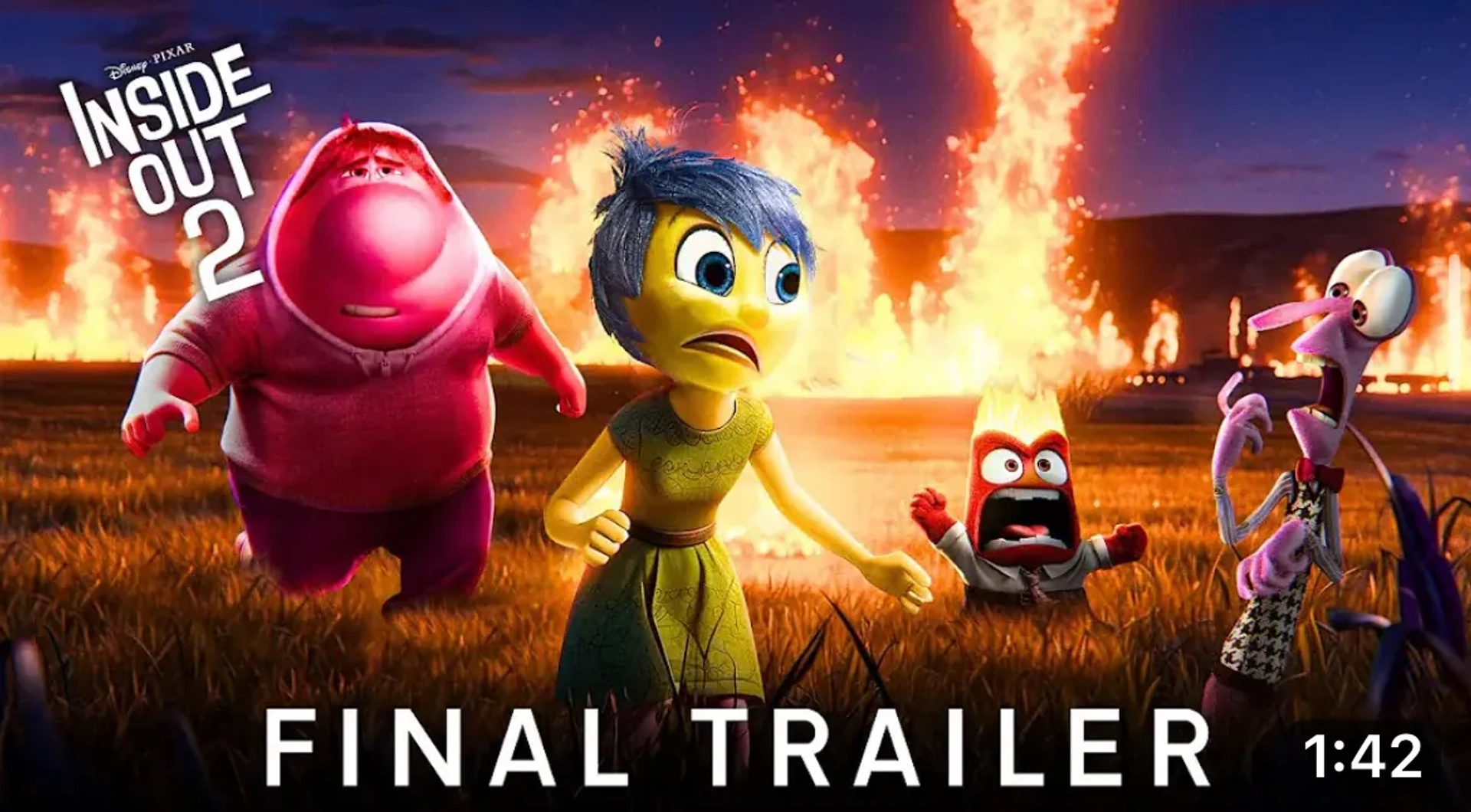 Lewis Black, Tony Hale, Amy Poehler, and Paul Walter Hauser in Inside Out 2 (2024)