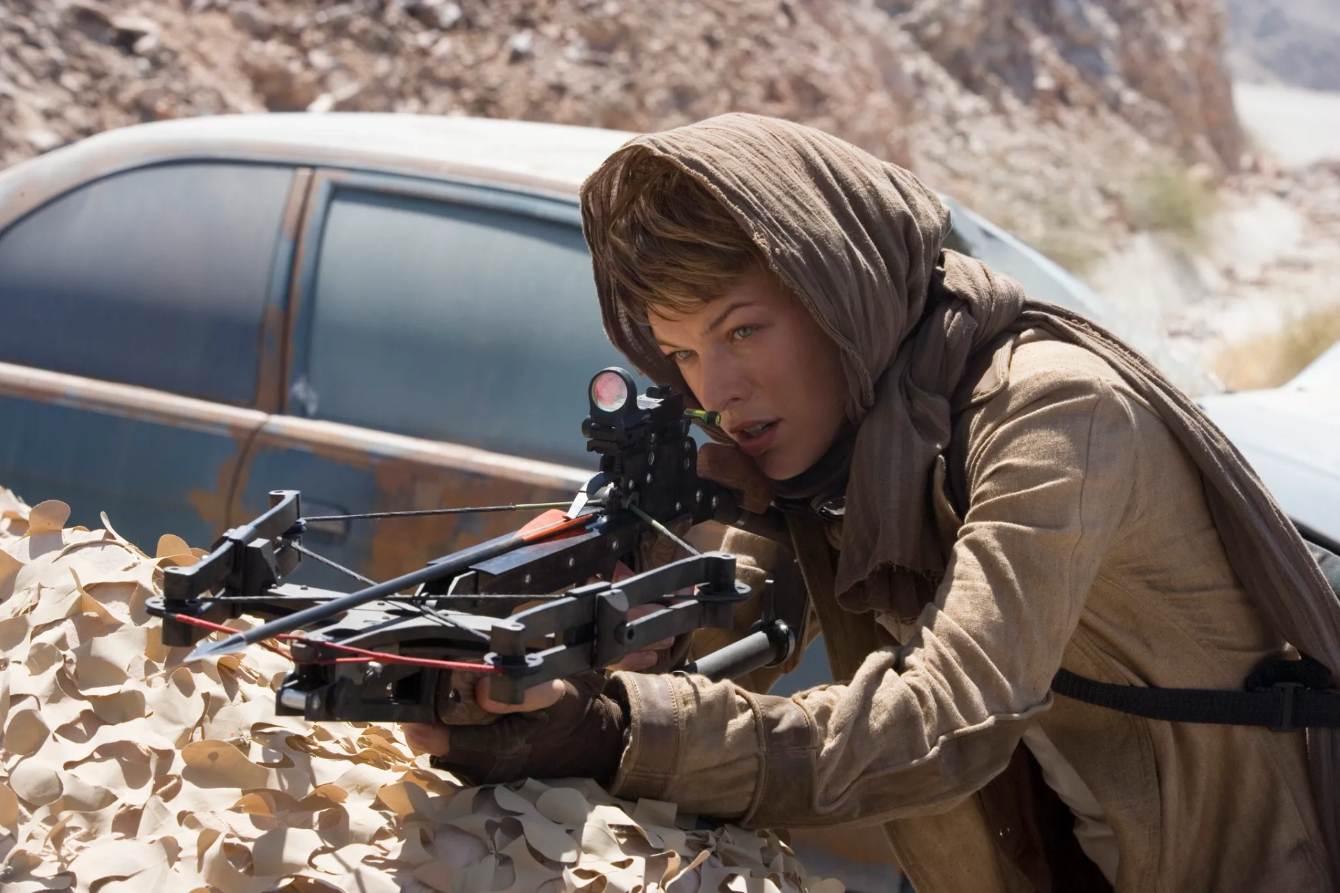 Milla Jovovich in Resident Evil: Extinction (2007)