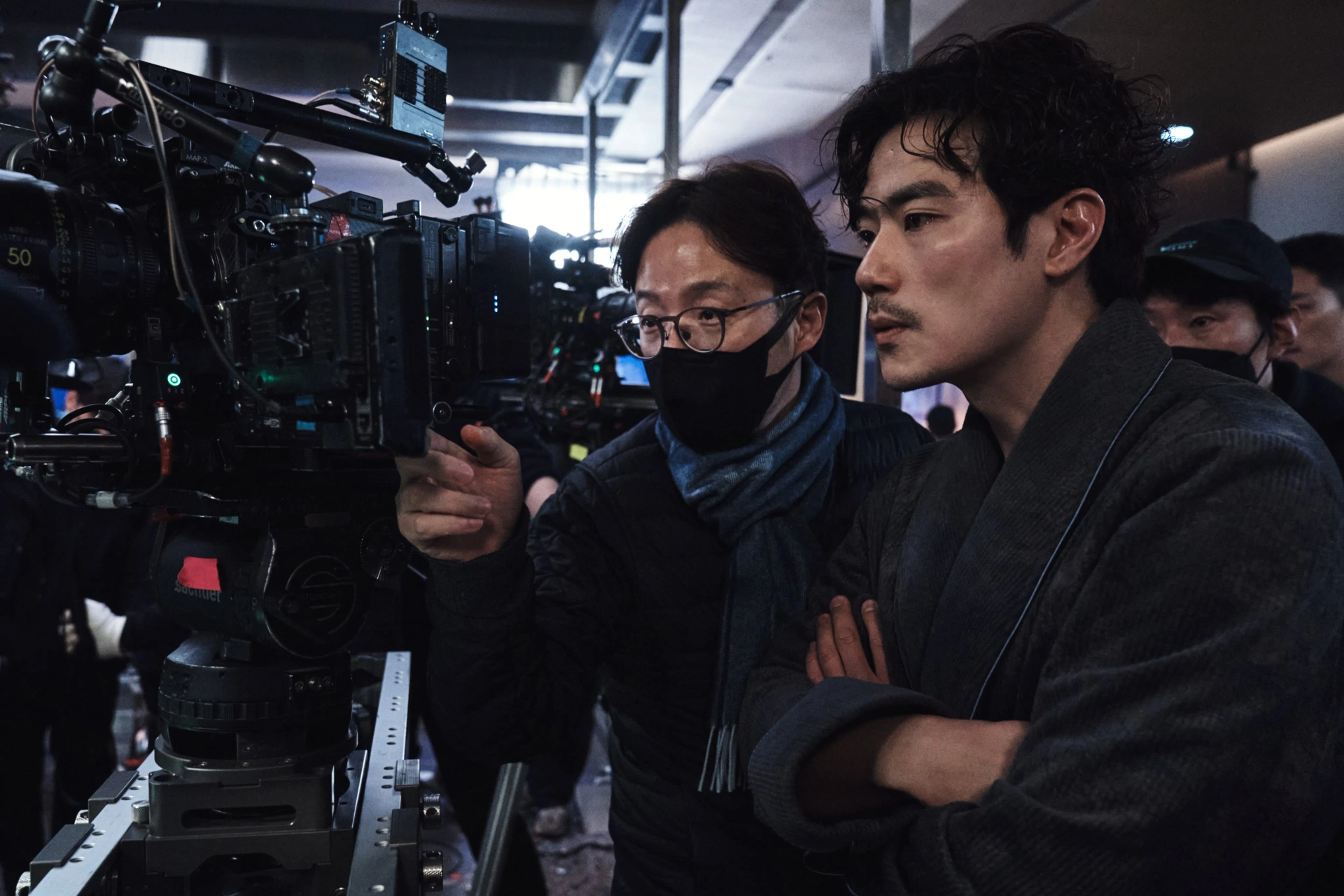 Kim Kang-woo and Park Hoon-jung in The Childe (2023)