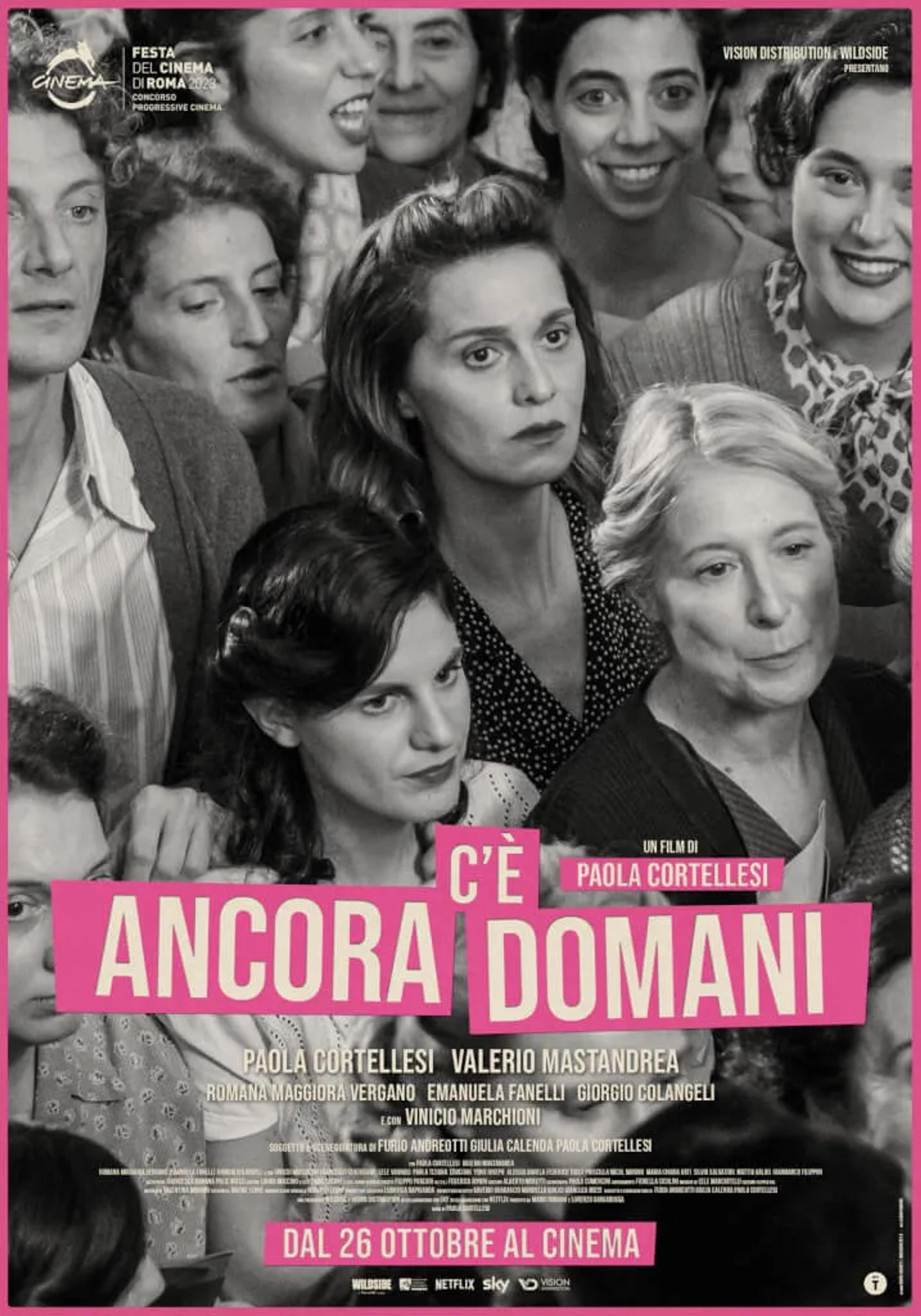 Paola Cortellesi, Emanuela Fanelli, and Romana Maggiora Vergano in There's Still Tomorrow (2023)