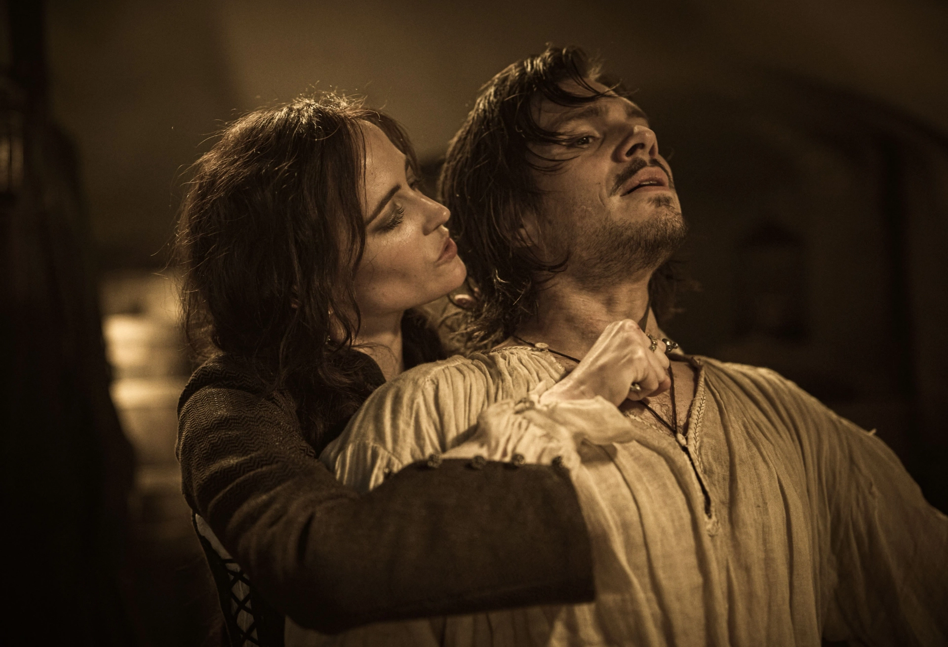 Eva Green and François Civil in The Three Musketeers - Part II: Milady (2023)