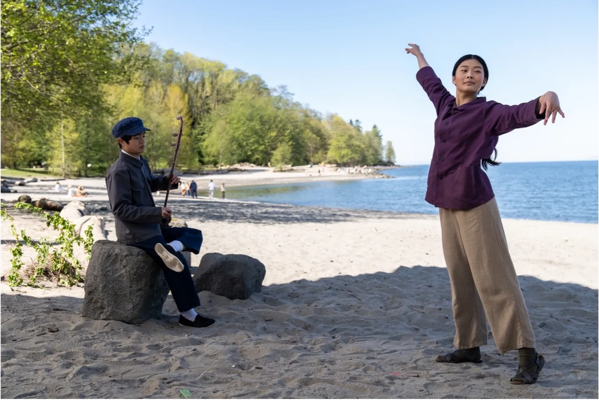 Ben Wang and Sara Ye in Sight (2023)
