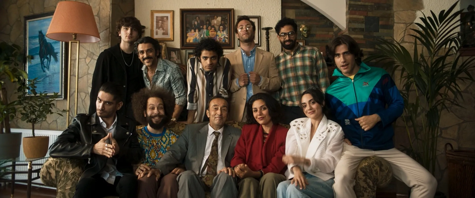 Samuel Tehrani, Andrew Malik, Jerry Habibi, Parsa Kaffash, M. Mehdi Tahmasebi, Kamyab Falahati, Bijan Daneshmand, Niousha Noor, Layla Mohammadi, Arty Froushan, and Reza Diako in The Persian Version (2023)