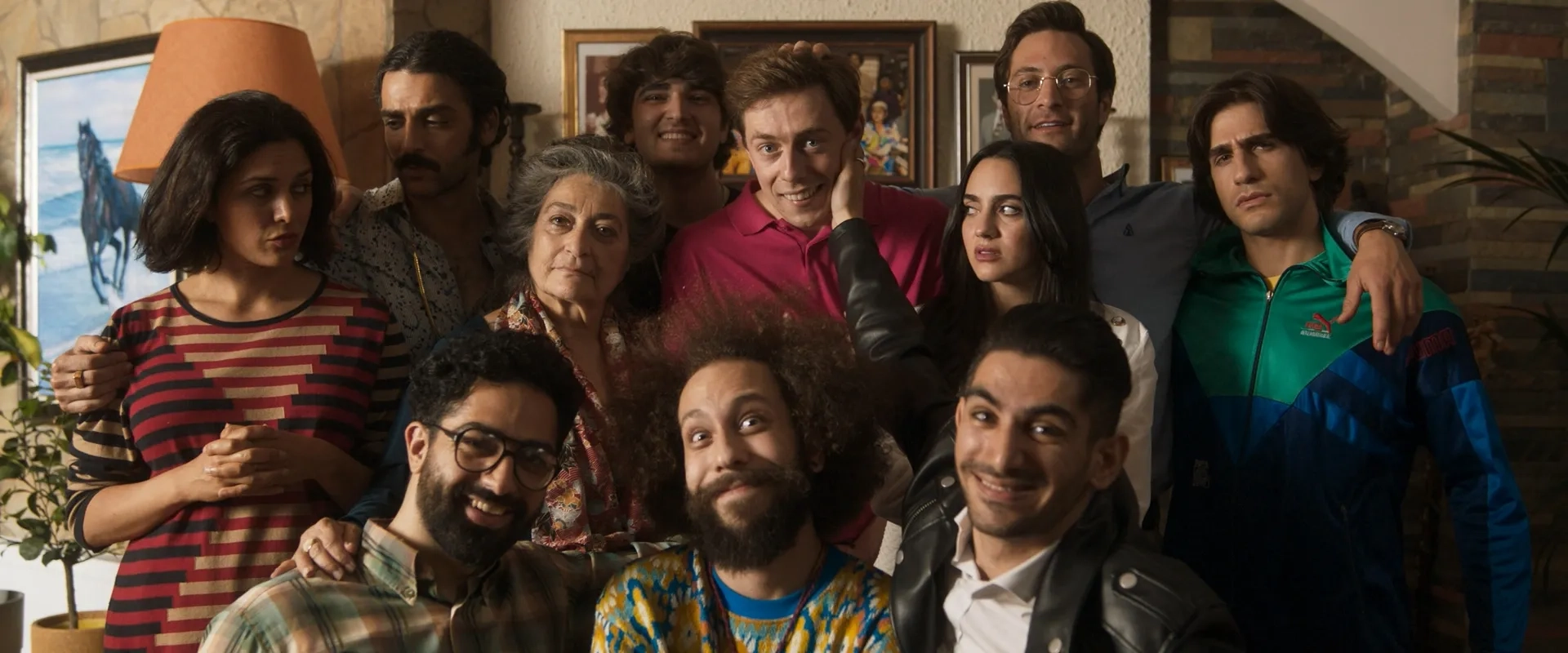 Samuel Tehrani, Tom Byrne, Andrew Malik, Jerry Habibi, M. Mehdi Tahmasebi, Kamyab Falahati, Niousha Noor, Bella Warda, Layla Mohammadi, Arty Froushan, and Reza Diako in The Persian Version (2023)