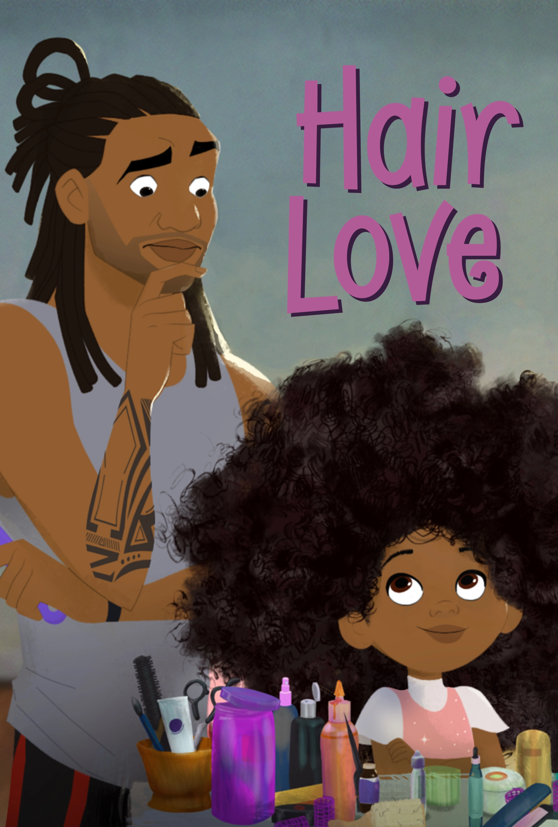 انیمیشن عشق مو (Hair Love 2019)