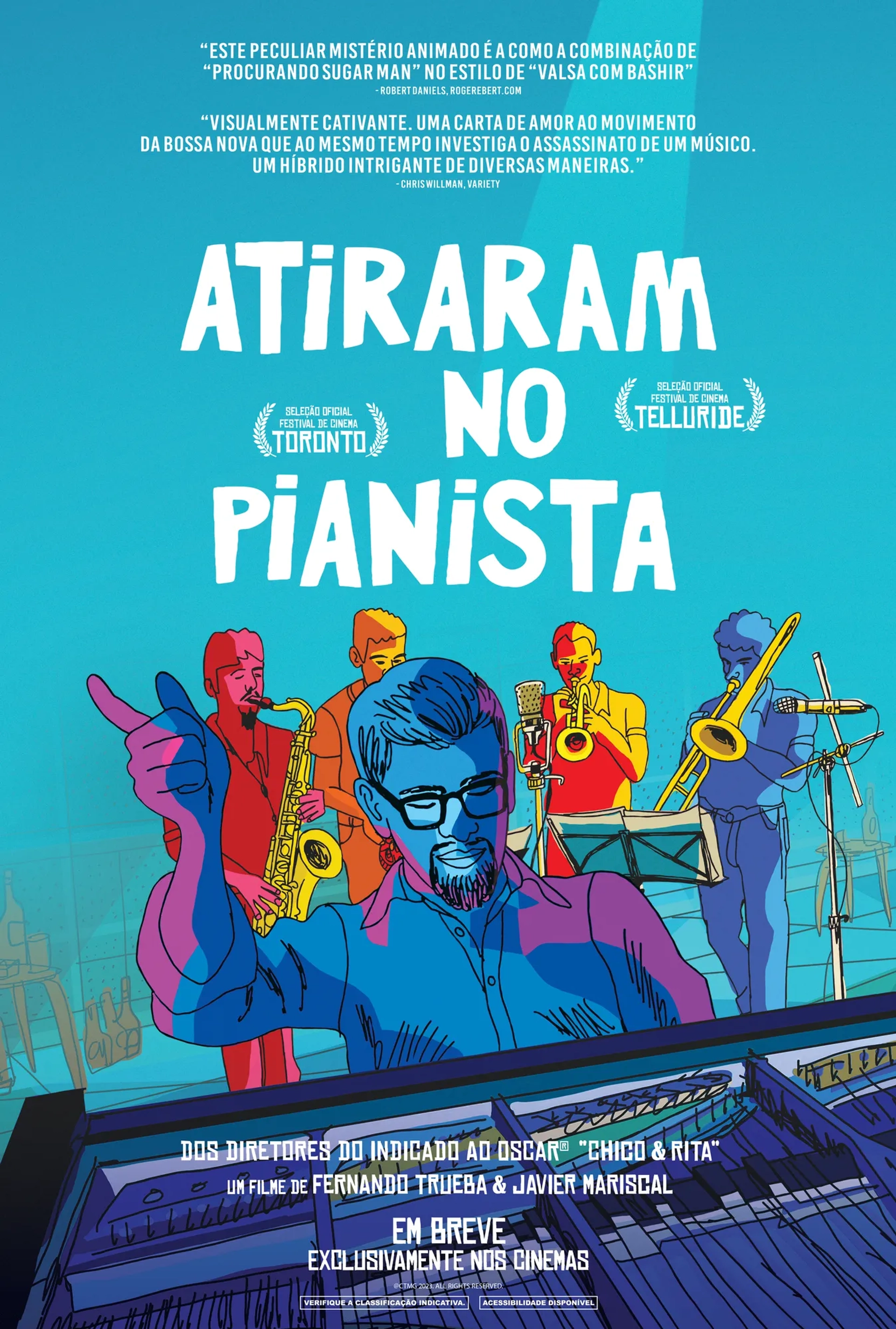 انیمیشن آنها به نوازنده پیانو شلیک کردند (They Shot the Piano Player 2023)