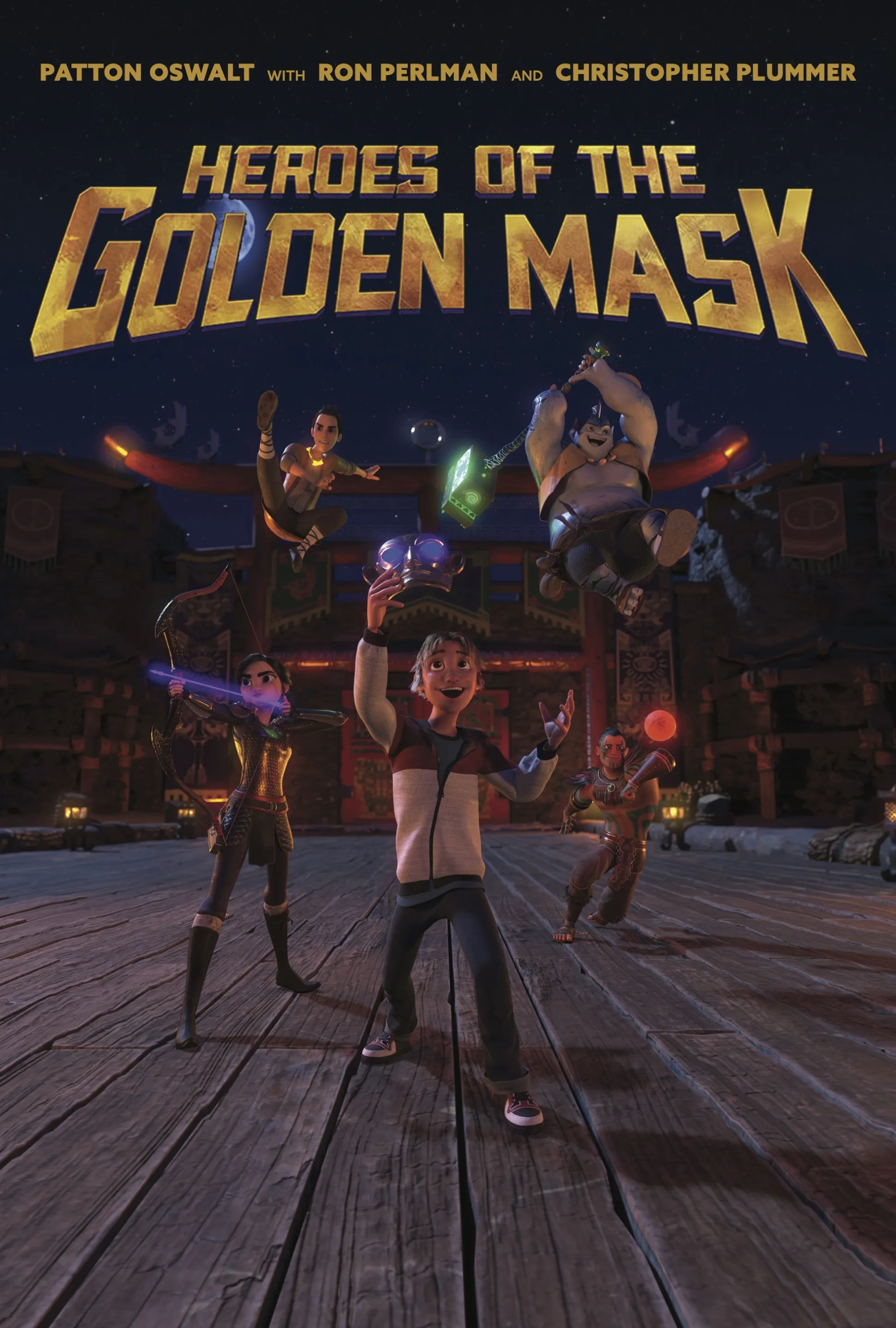 انیمیشن قهرمانان ماسک های طلایی (Heroes of the Golden Masks 2023)