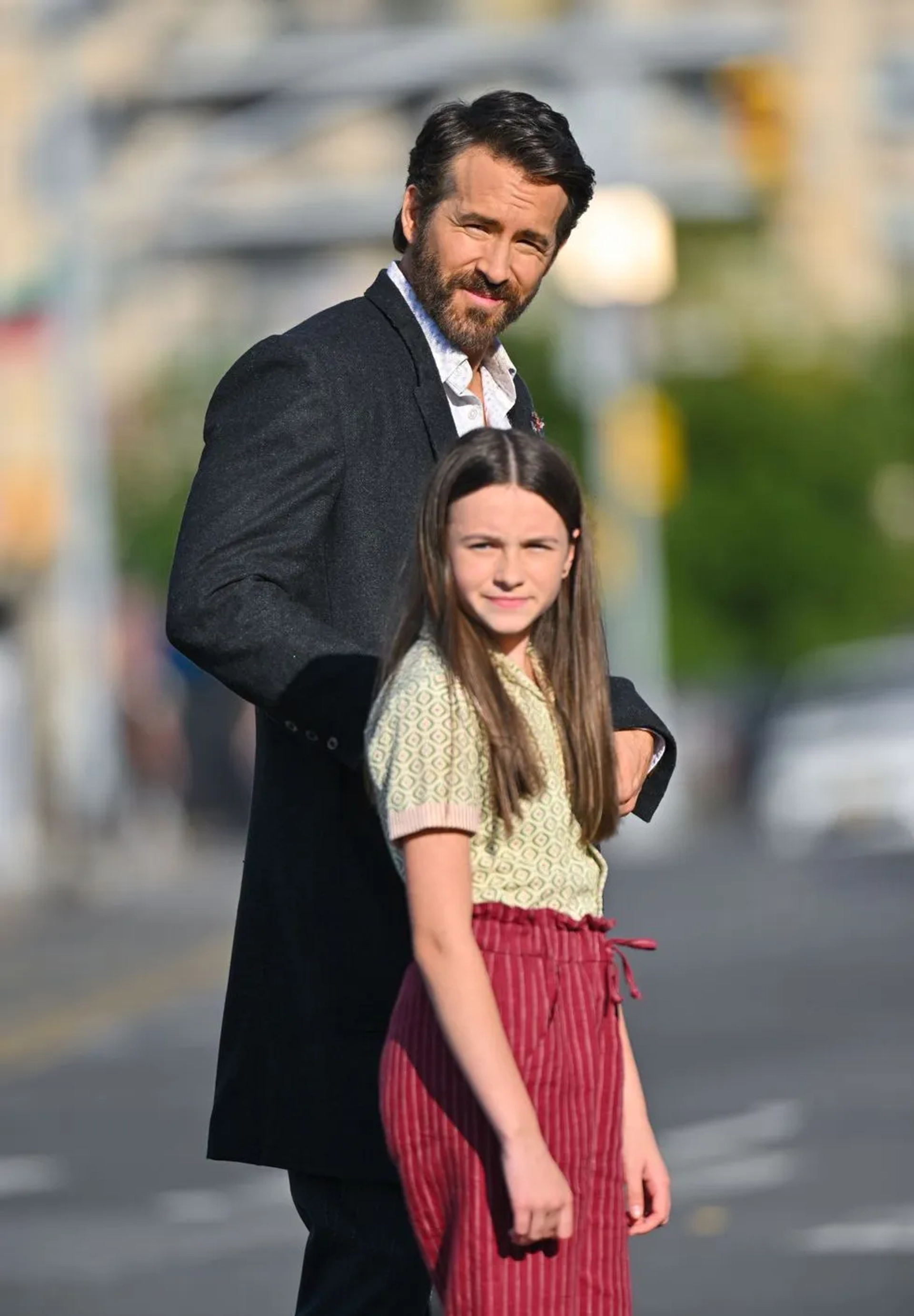 Ryan Reynolds and Cailey Fleming in IF (2024)