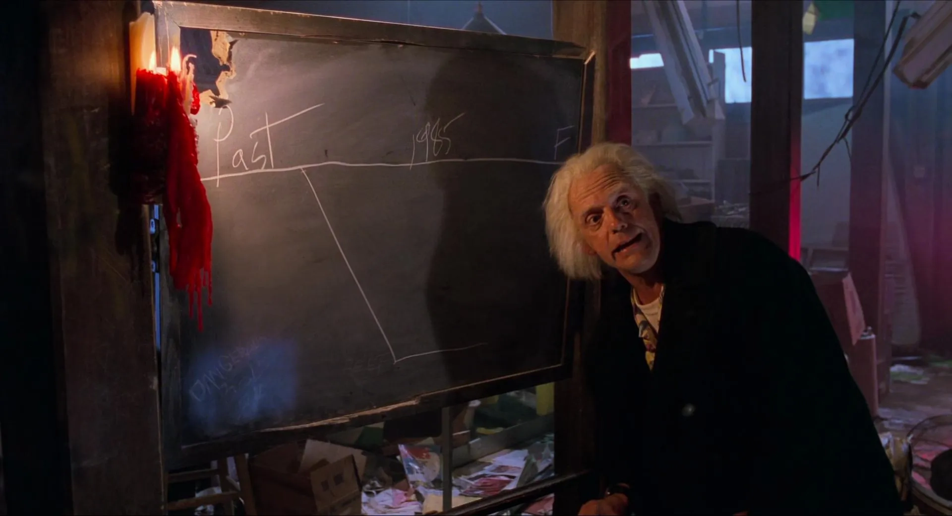 Christopher Lloyd in Back to the Future Part II (1989)