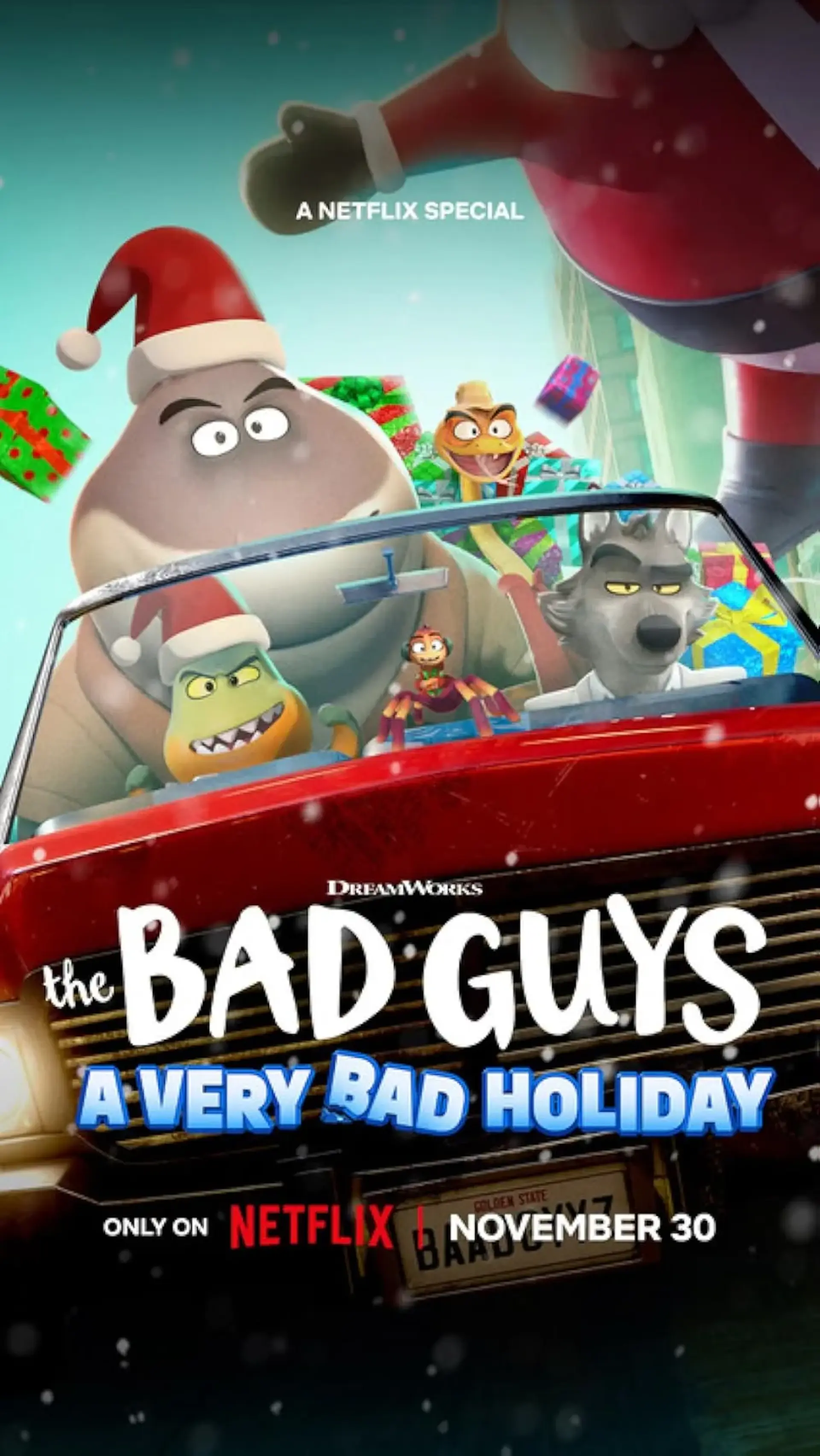 انیمیشن بچه‌های بد: تعطیلات خیلی بد (The Bad Guys: A Very Bad Holiday 2023)