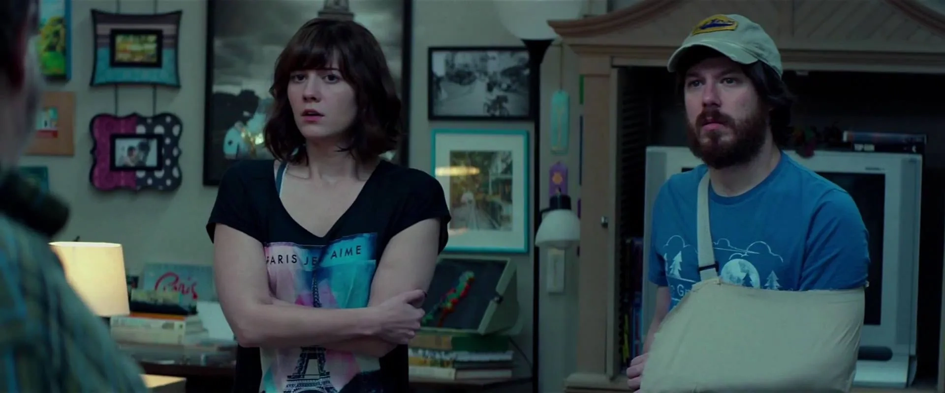 John Gallagher Jr. and Mary Elizabeth Winstead in 10 Cloverfield Lane (2016)