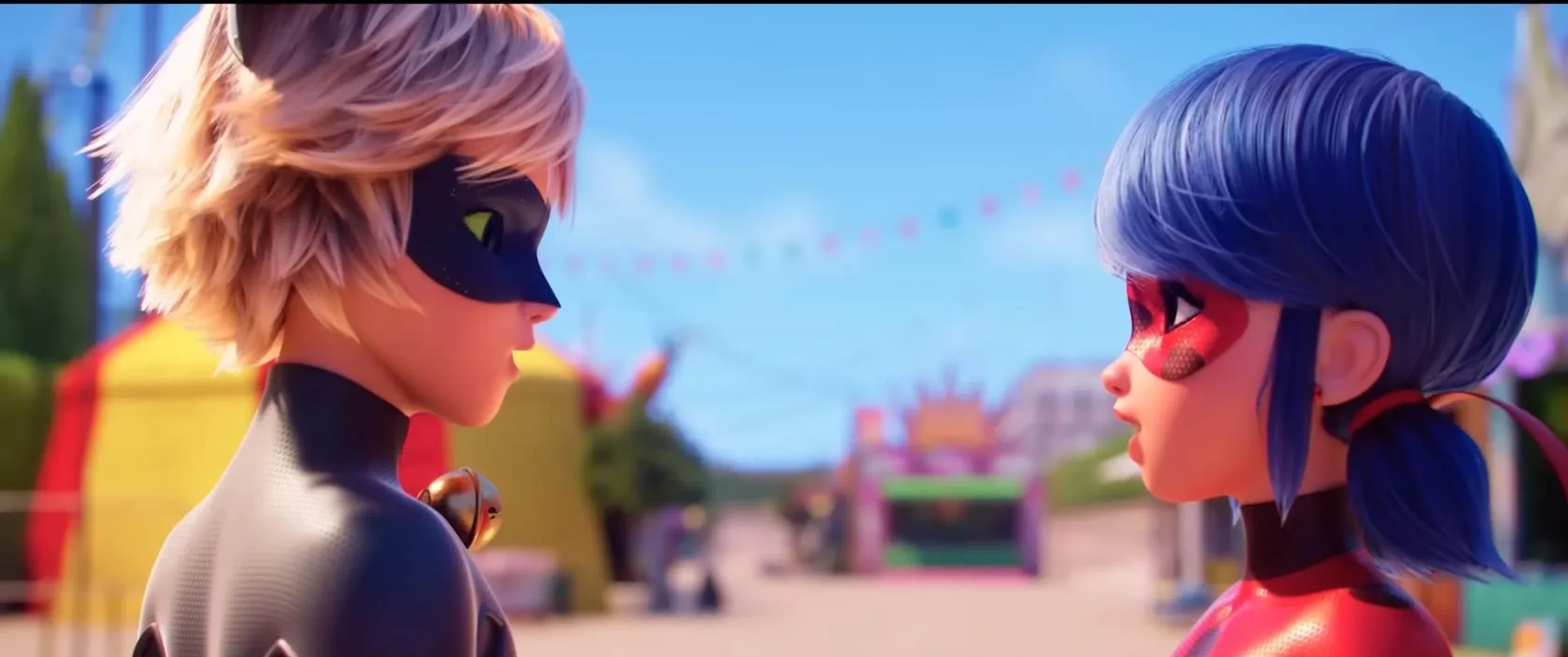 Bryce Papenbrook and Cristina Valenzuela in Miraculous: Ladybug & Cat Noir, the Movie (2023)