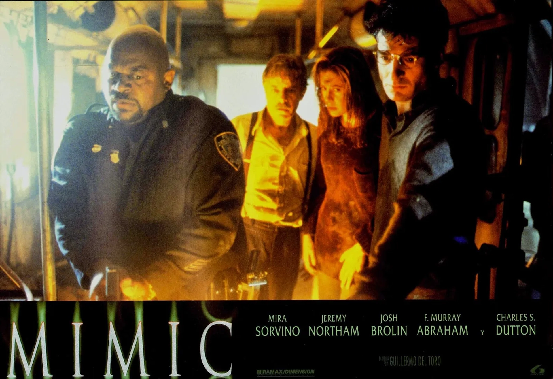 Mira Sorvino, Jeremy Northam, Charles S. Dutton, and Giancarlo Giannini in Mimic (1997)