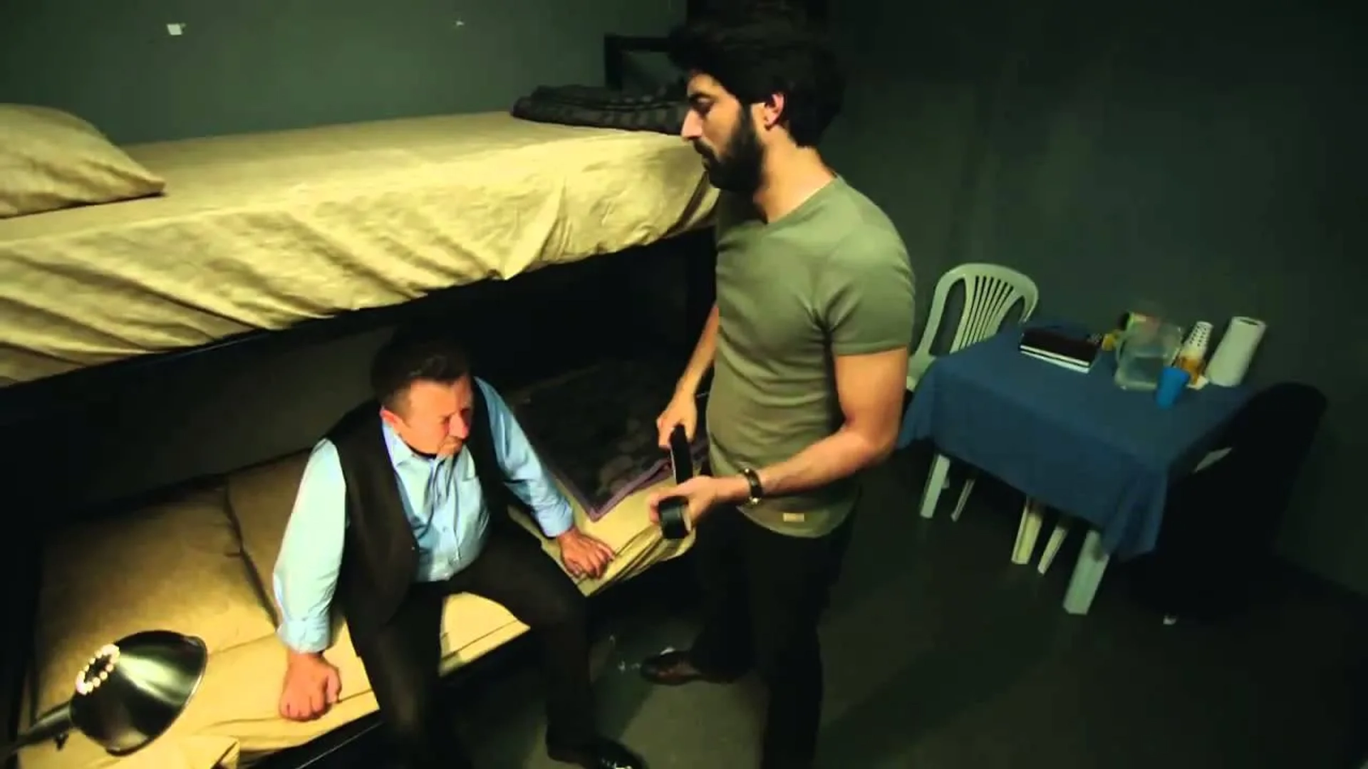 Erkan Can and Engin Akyürek in Black Money Love (2014)