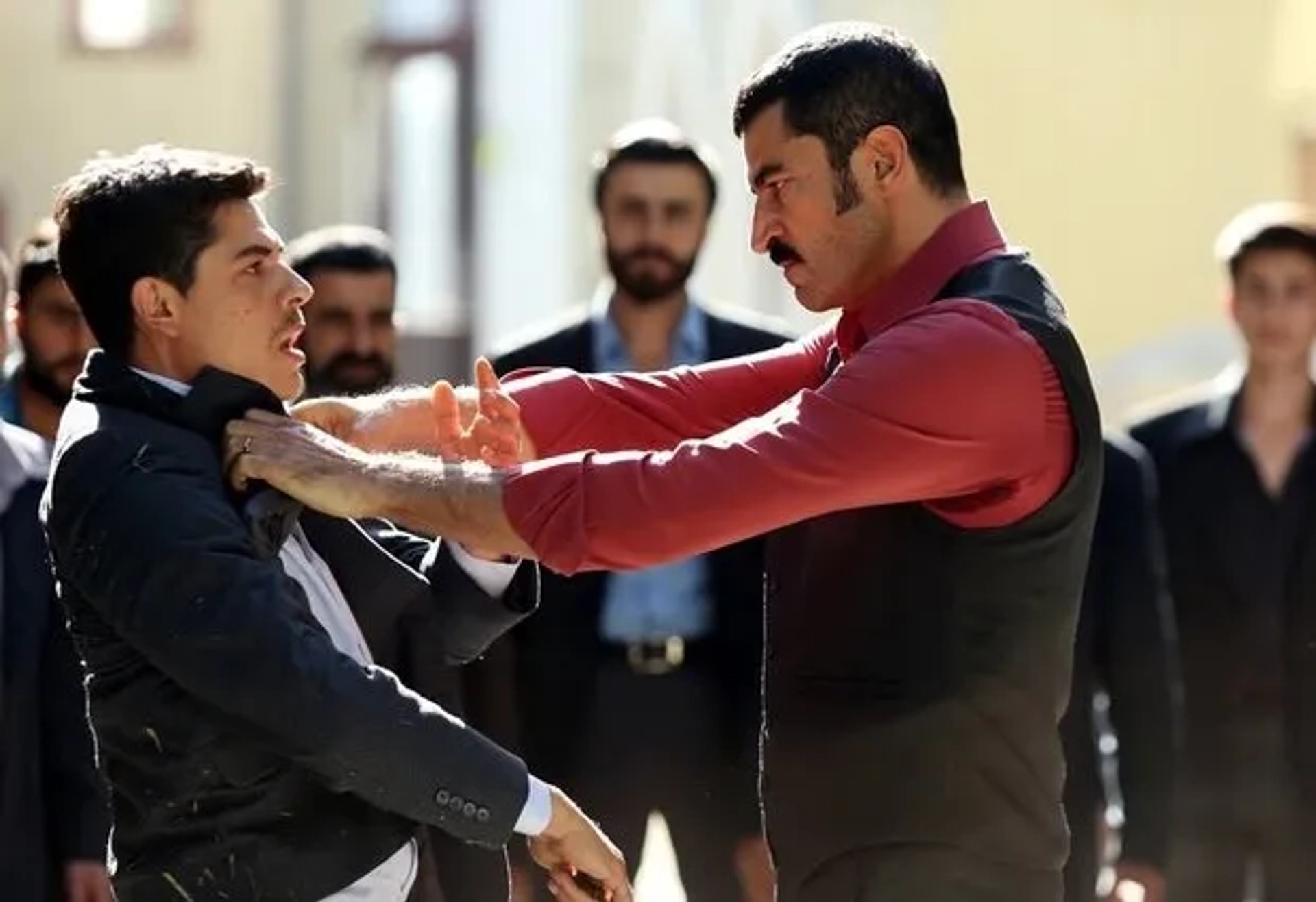 Kenan Imirzalioglu and Ibrahim Sentürk in Karadayi (2012)