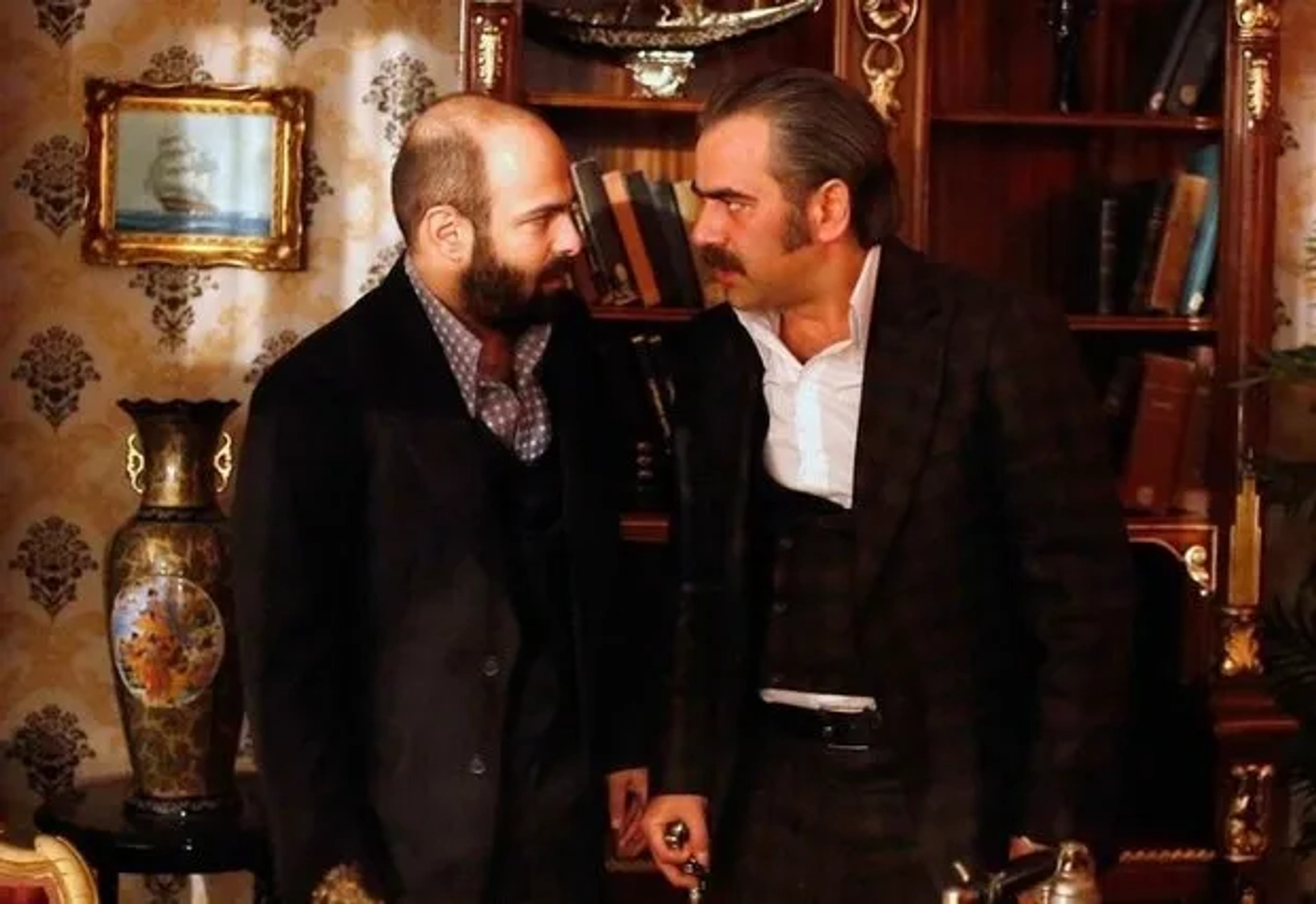 Yurdaer Okur and Erkan Avci in Karadayi (2012)