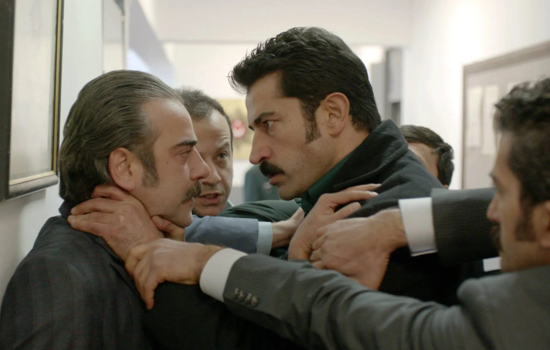 Kenan Imirzalioglu, Riza Kocaoglu, and Yurdaer Okur in Karadayi (2012)