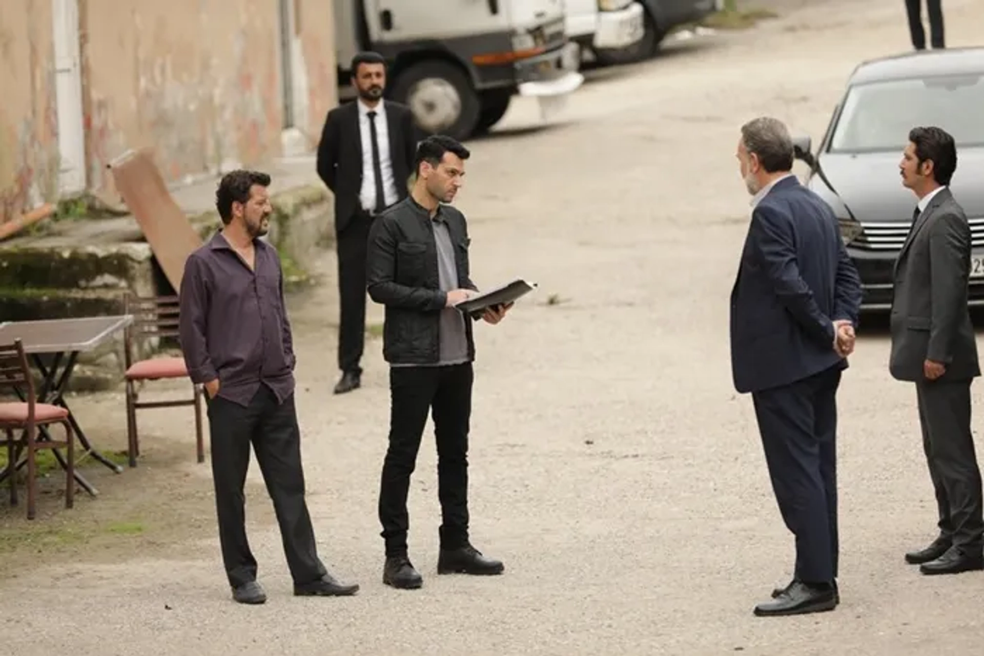 Ilker Aksum and Murat Yildirim in Ramo (2020)