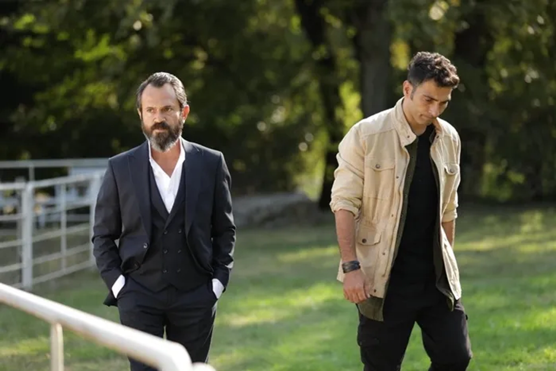 Olgun Simsek and Mustafa Yildiran in Ramo (2020)