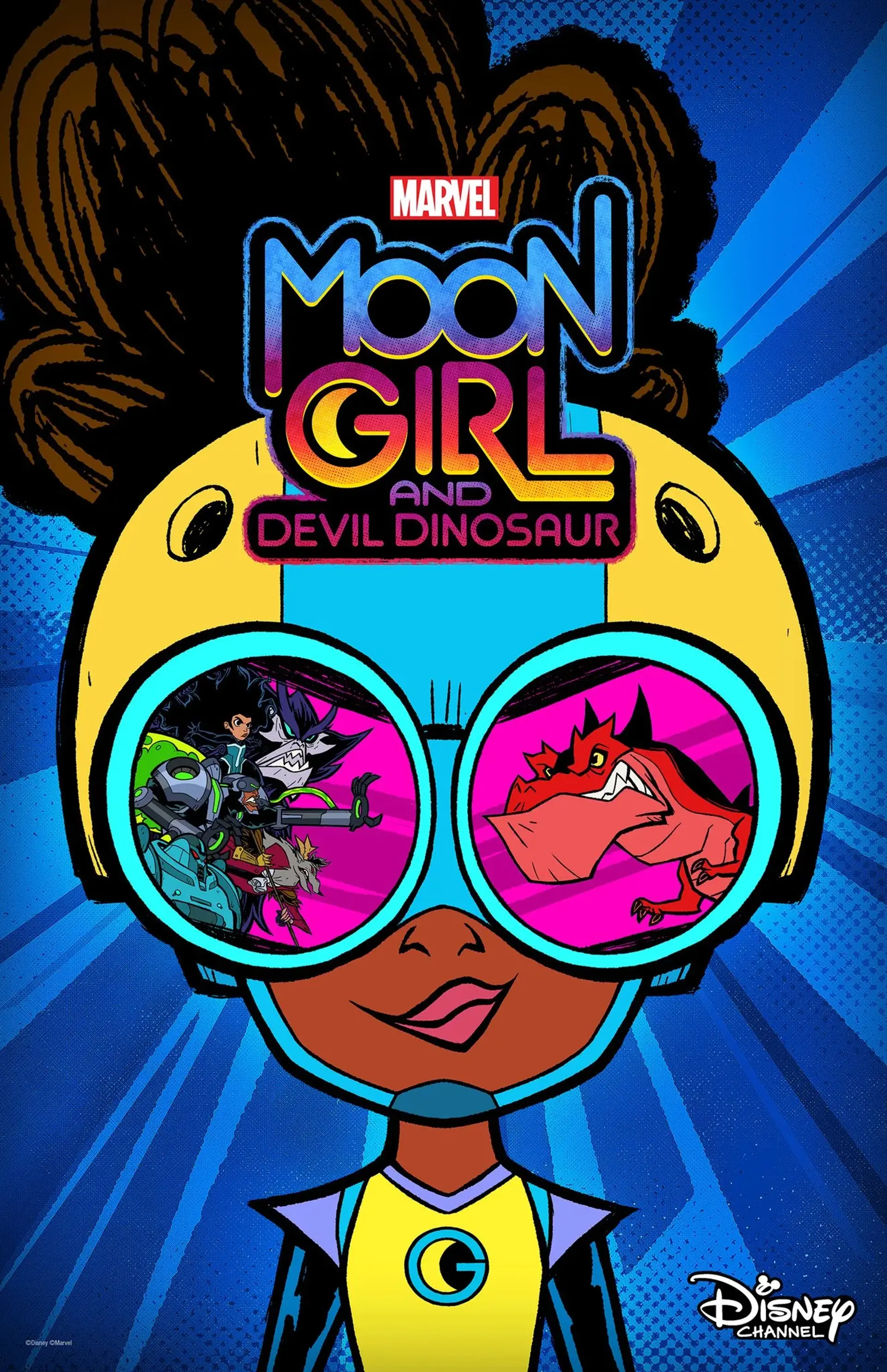 انیمیشن دختر ماه مارول و دایناسور شیطانی (Moon Girl and Devil Dinosaur 2023)