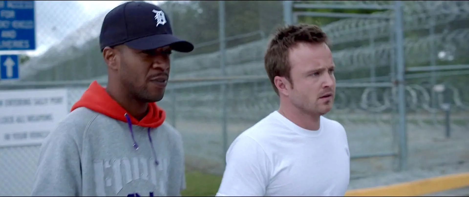 Aaron Paul and Kid Cudi in Need for Speed (2014)