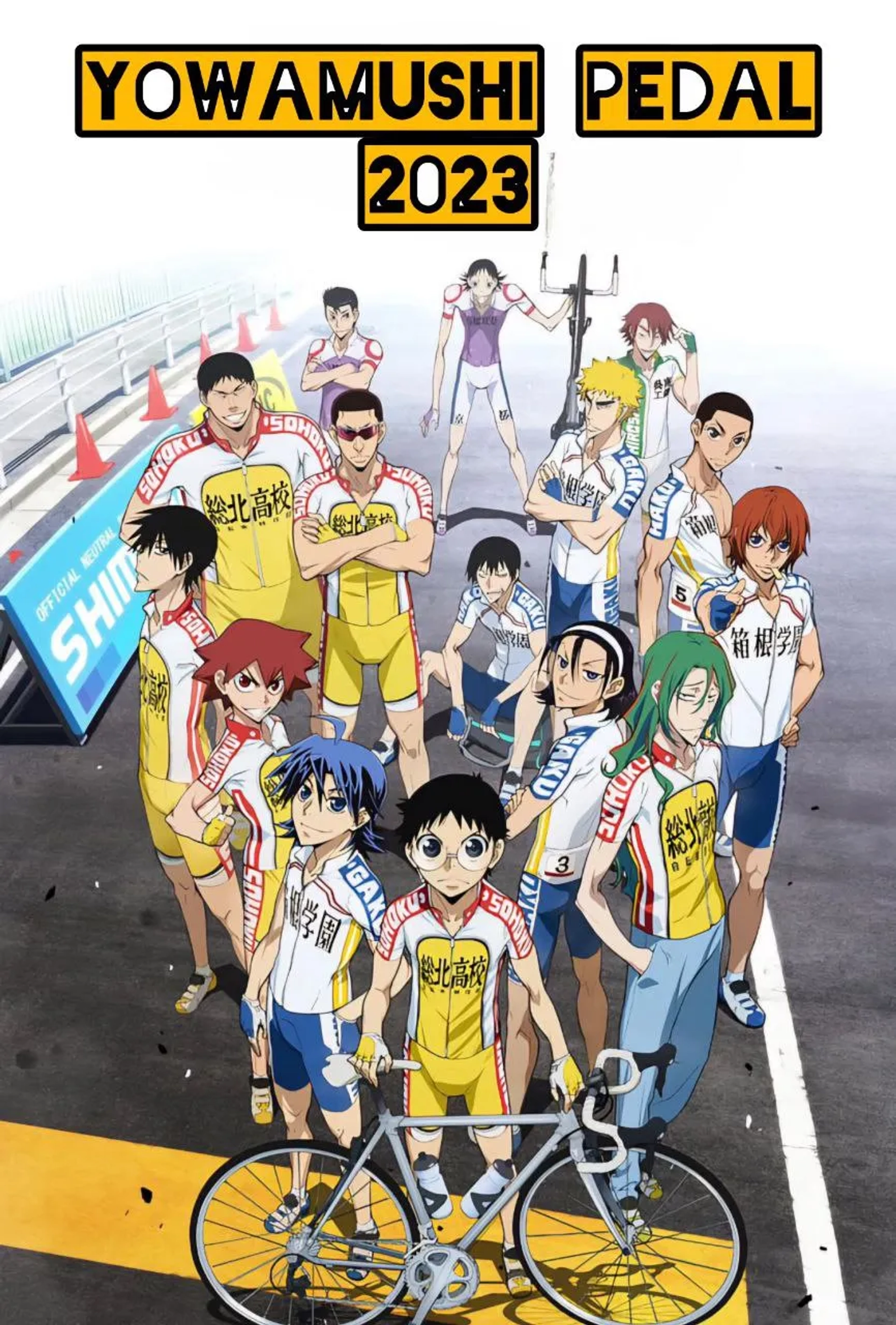 انیمه رکاب‌ زنان کوهستان (Yowamushi Pedal 2013)