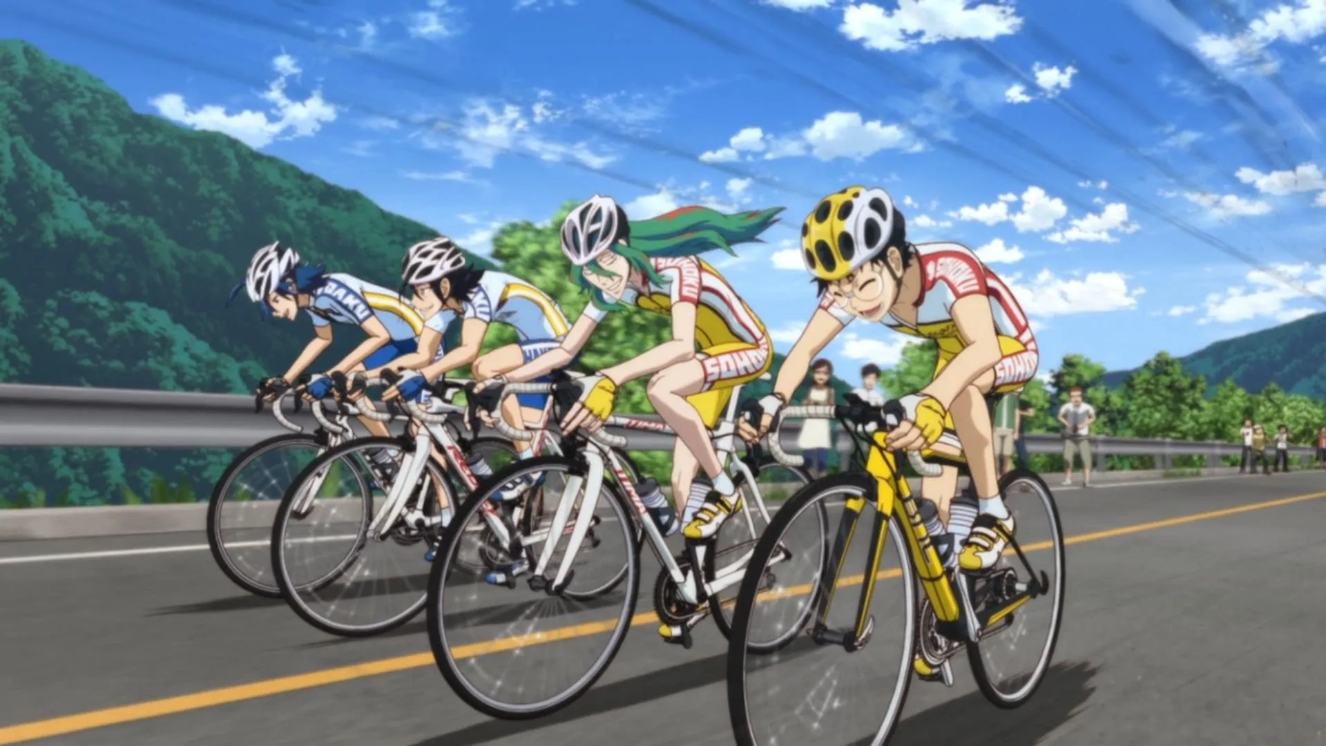 انیمه رکاب‌ زنان کوهستان (Yowamushi Pedal 2013)